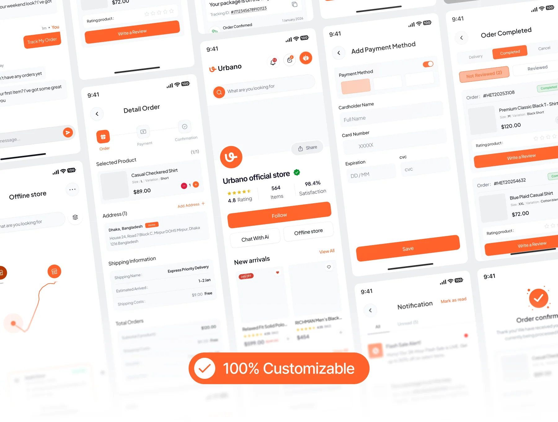 Urbano Premium Fashion E-Commerce Mobile App 4