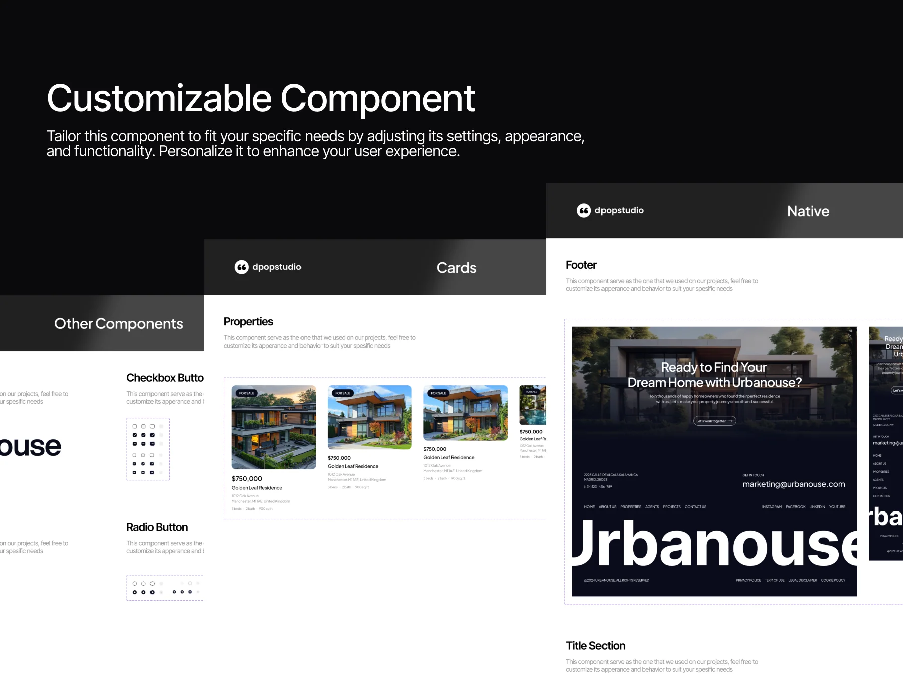 Urbanouse - Real Estate Agent Website Template 7