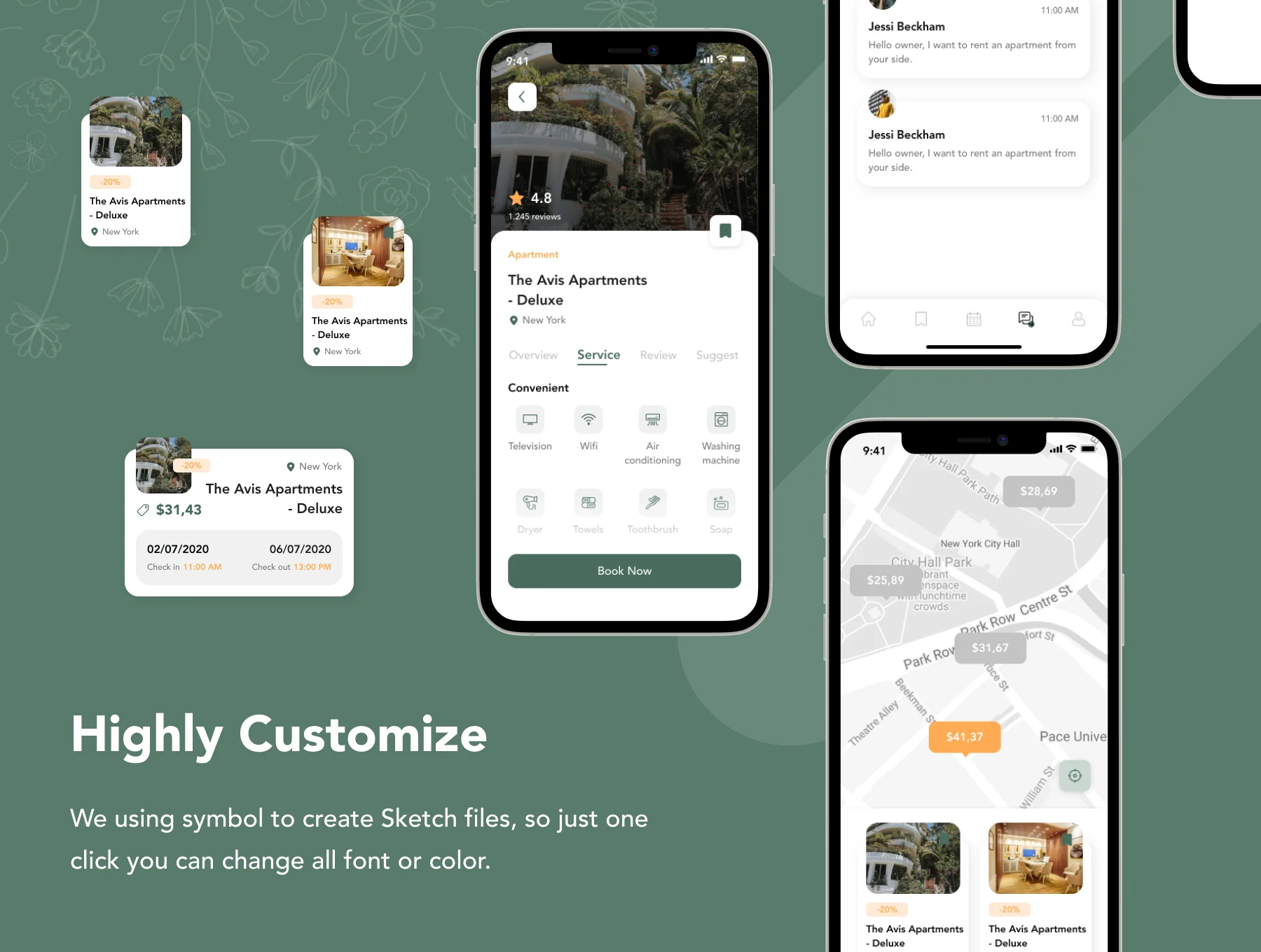 UrHom - Booking App UI Kit 3