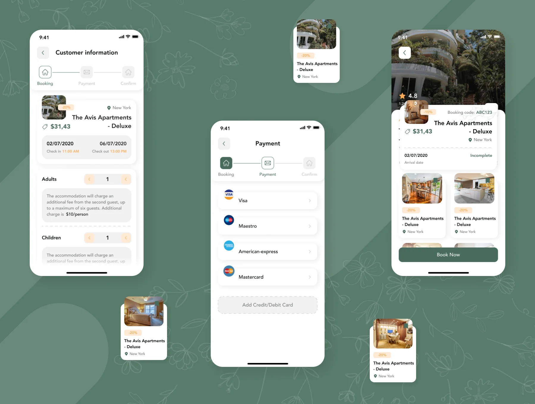 UrHom - Booking App UI Kit 6
