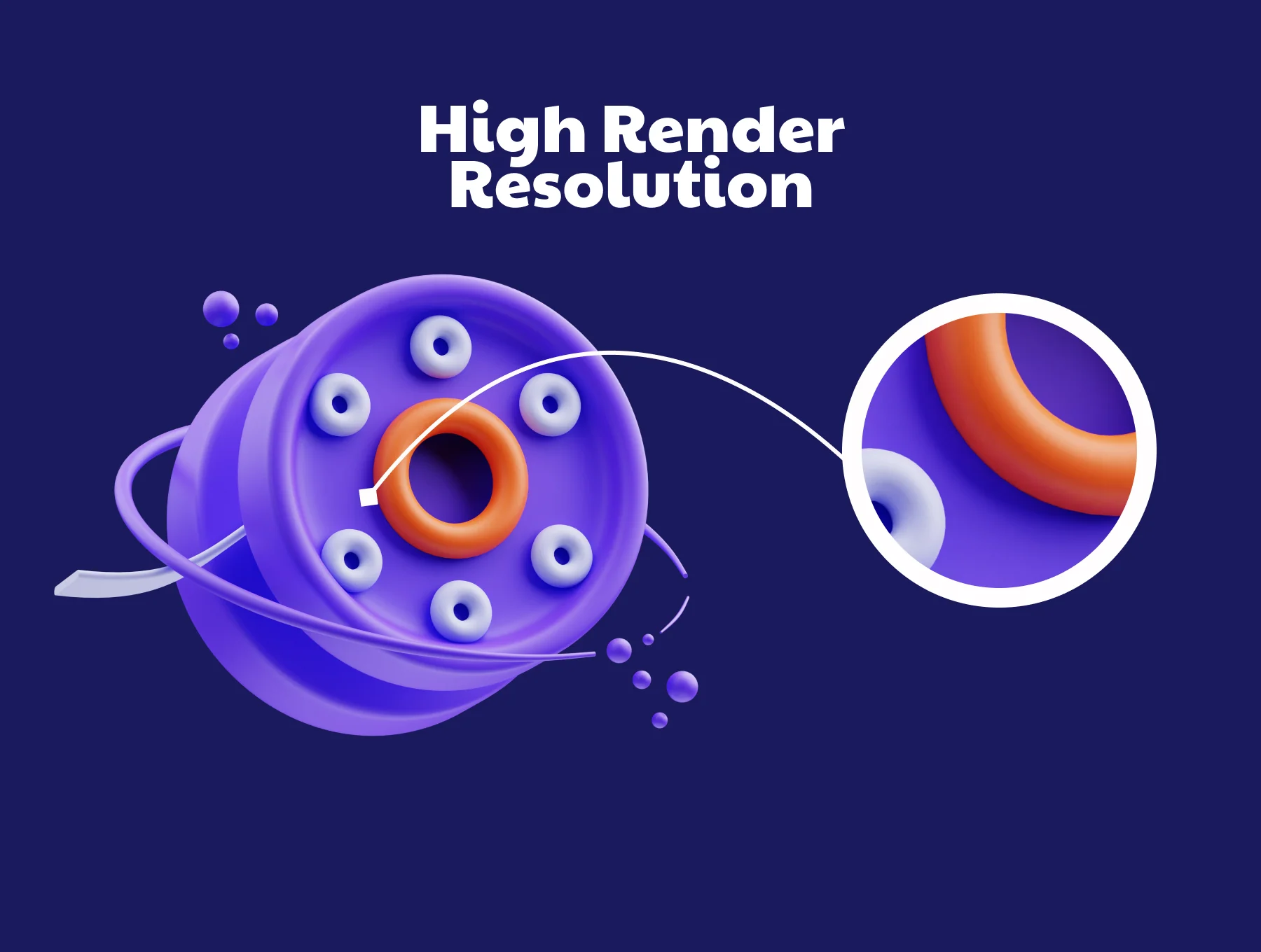 User Interface 3D Illustration 3