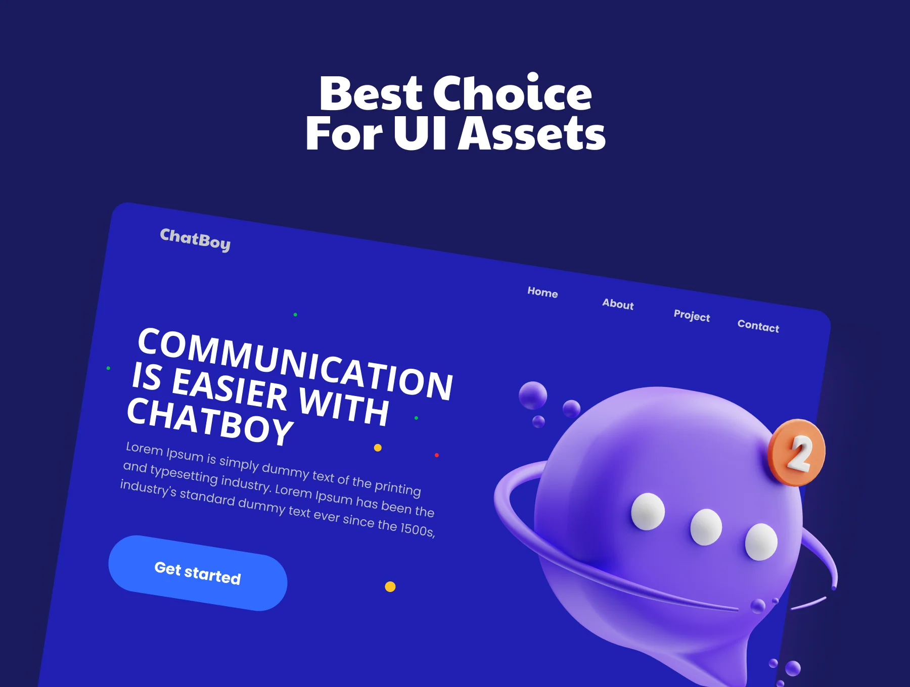 User Interface 3D Illustration 4