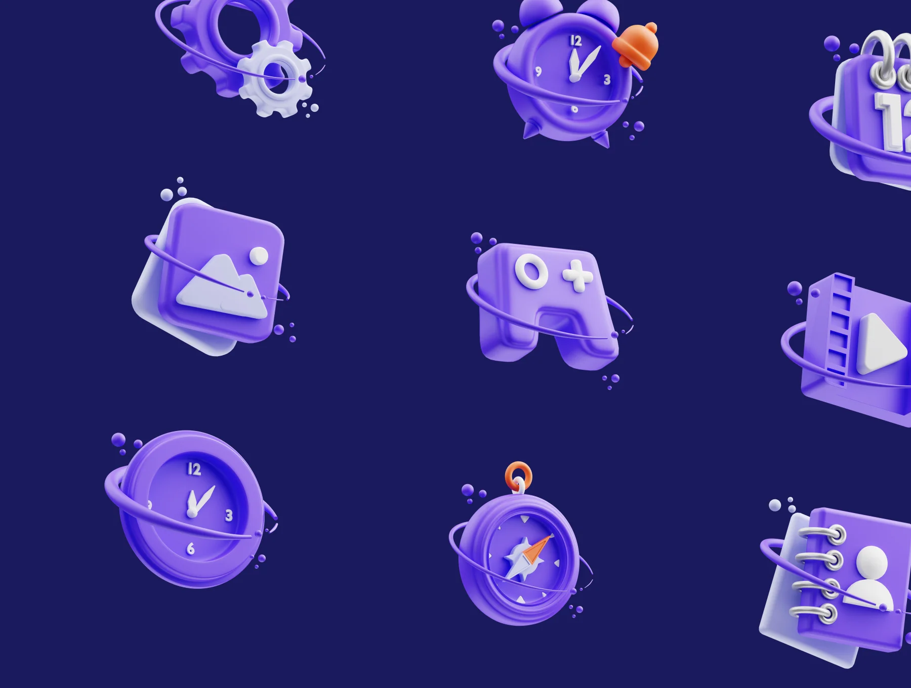 User Interface 3D Illustration 5