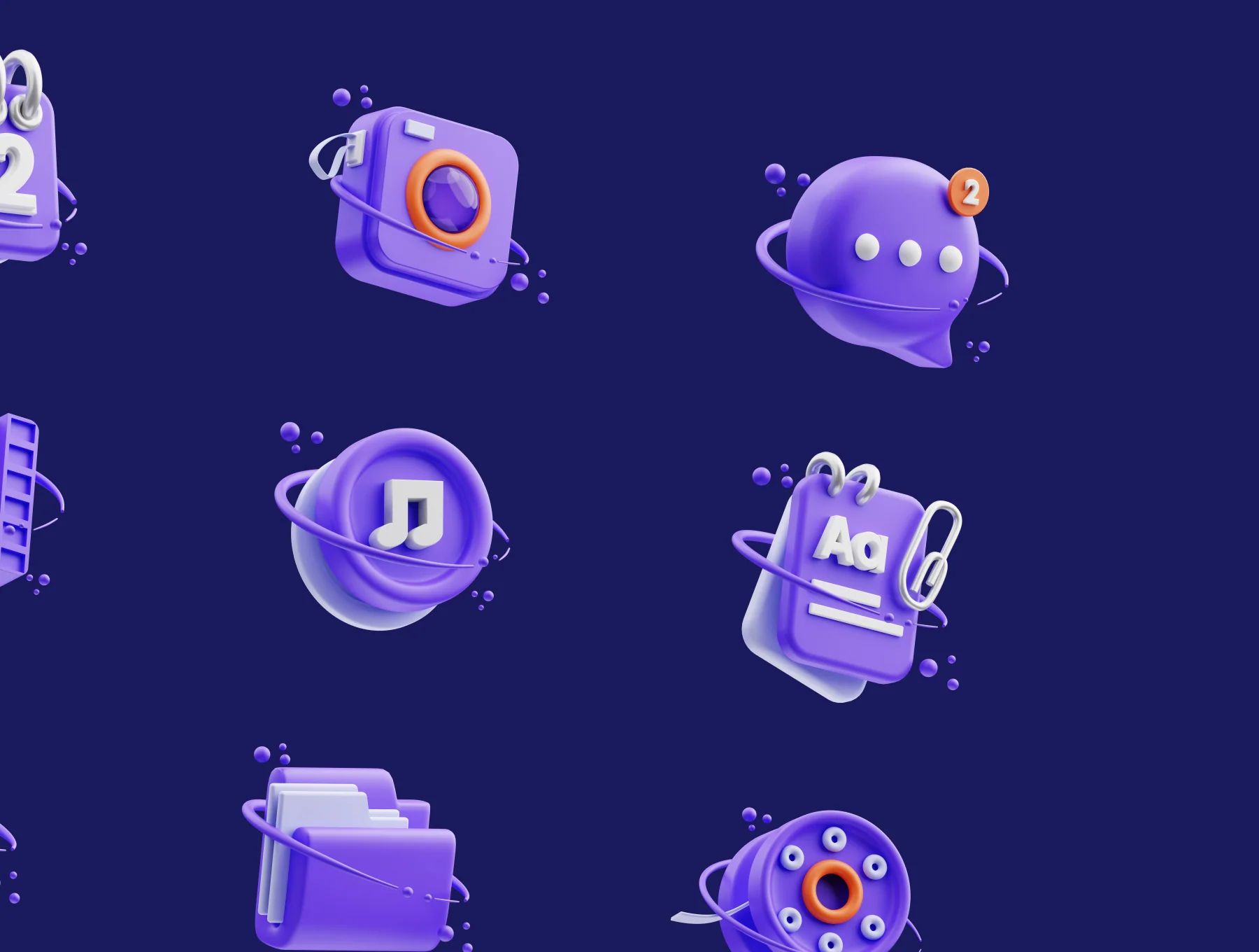 User Interface 3D Illustration 6