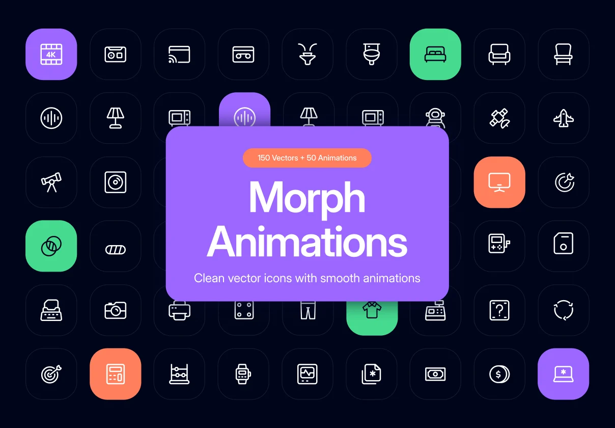 User Interface Animated