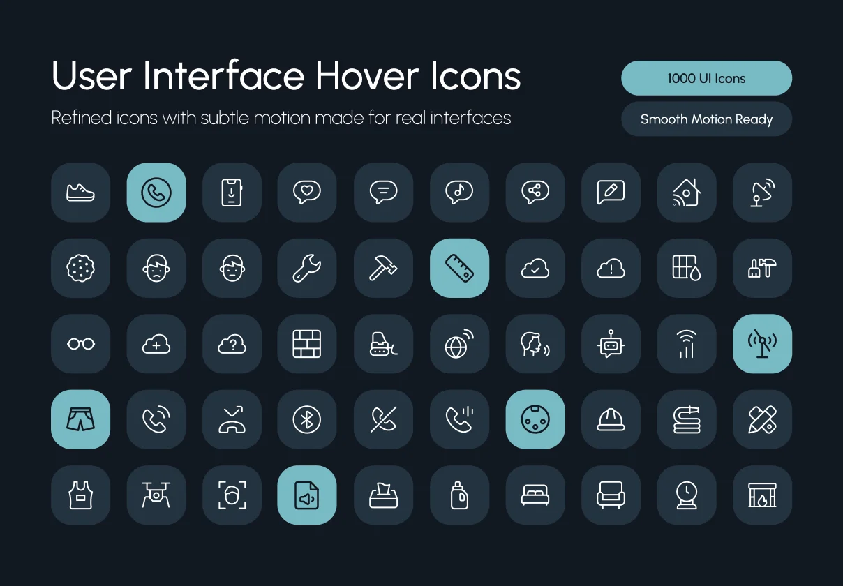 User Interface Icons Bundle