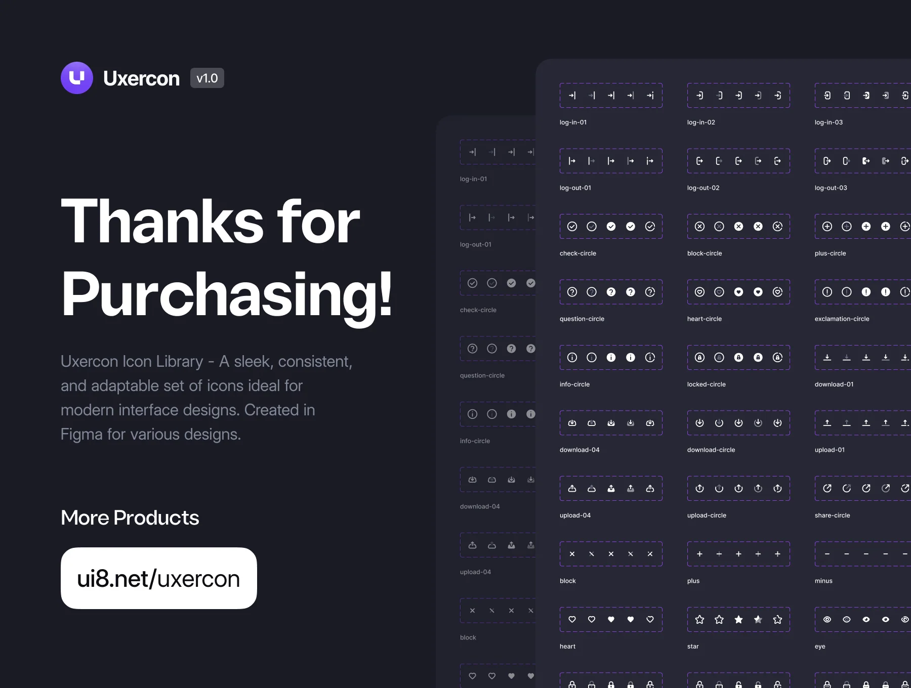 User Interface - Uxercon Icon Pack 8