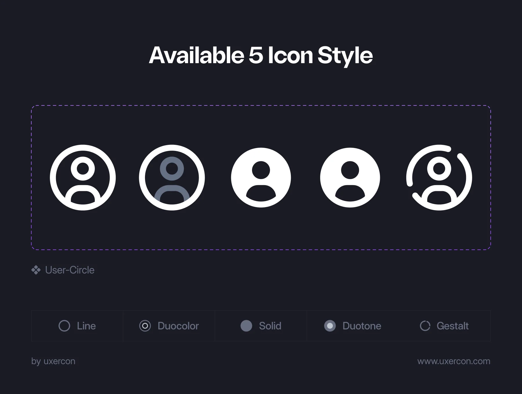 User & People - Uxercon Icon Pack 4