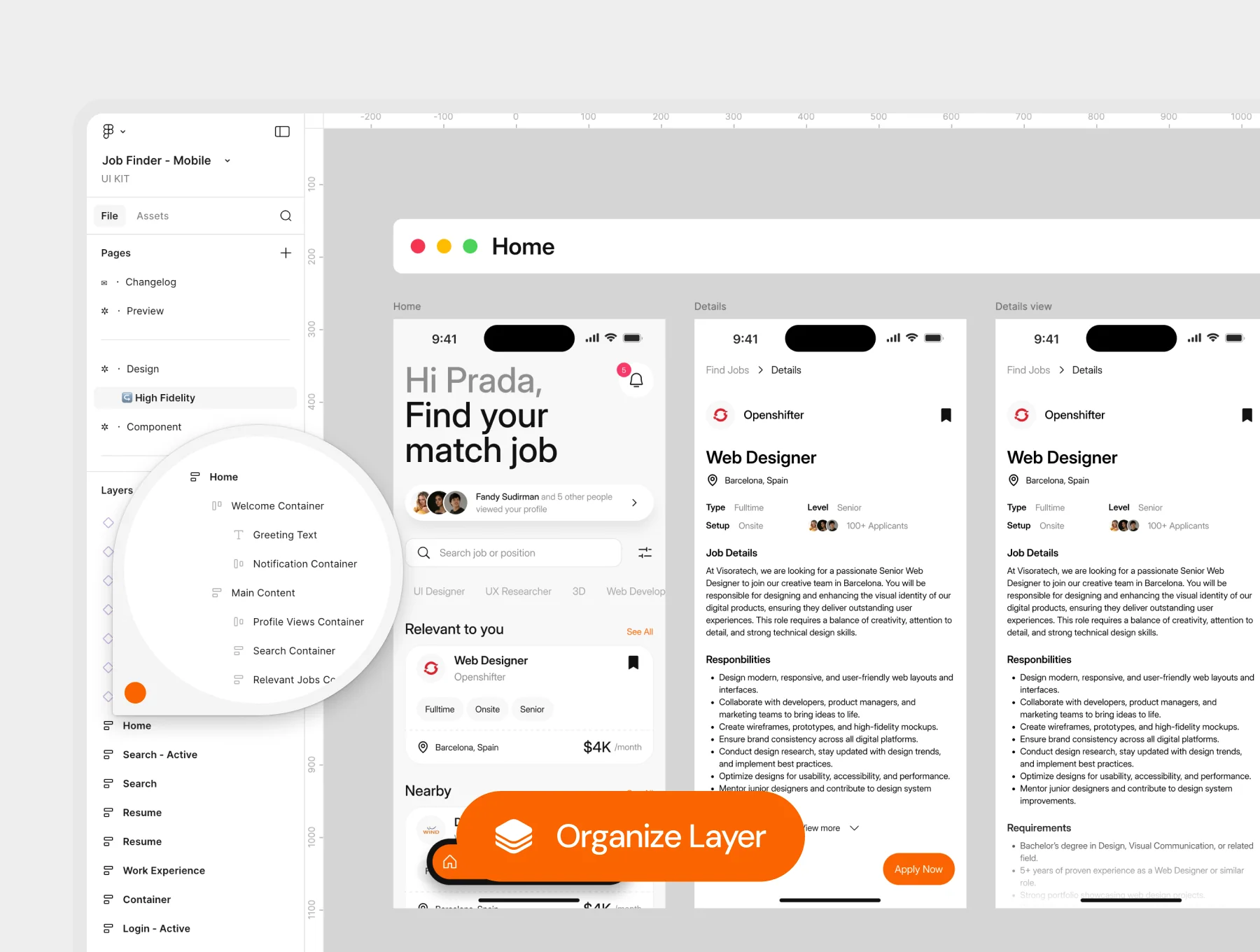 Uworky - Job finder UI KIT 5