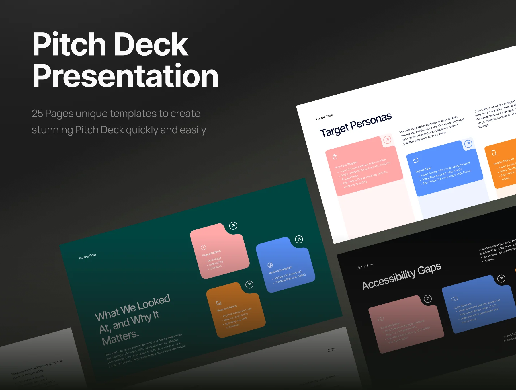 UX Audit Deck for Action - Fix the Flow 2