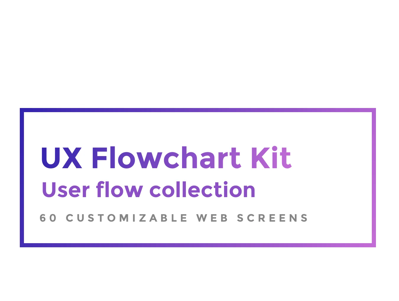 UX Flowchart kit 2