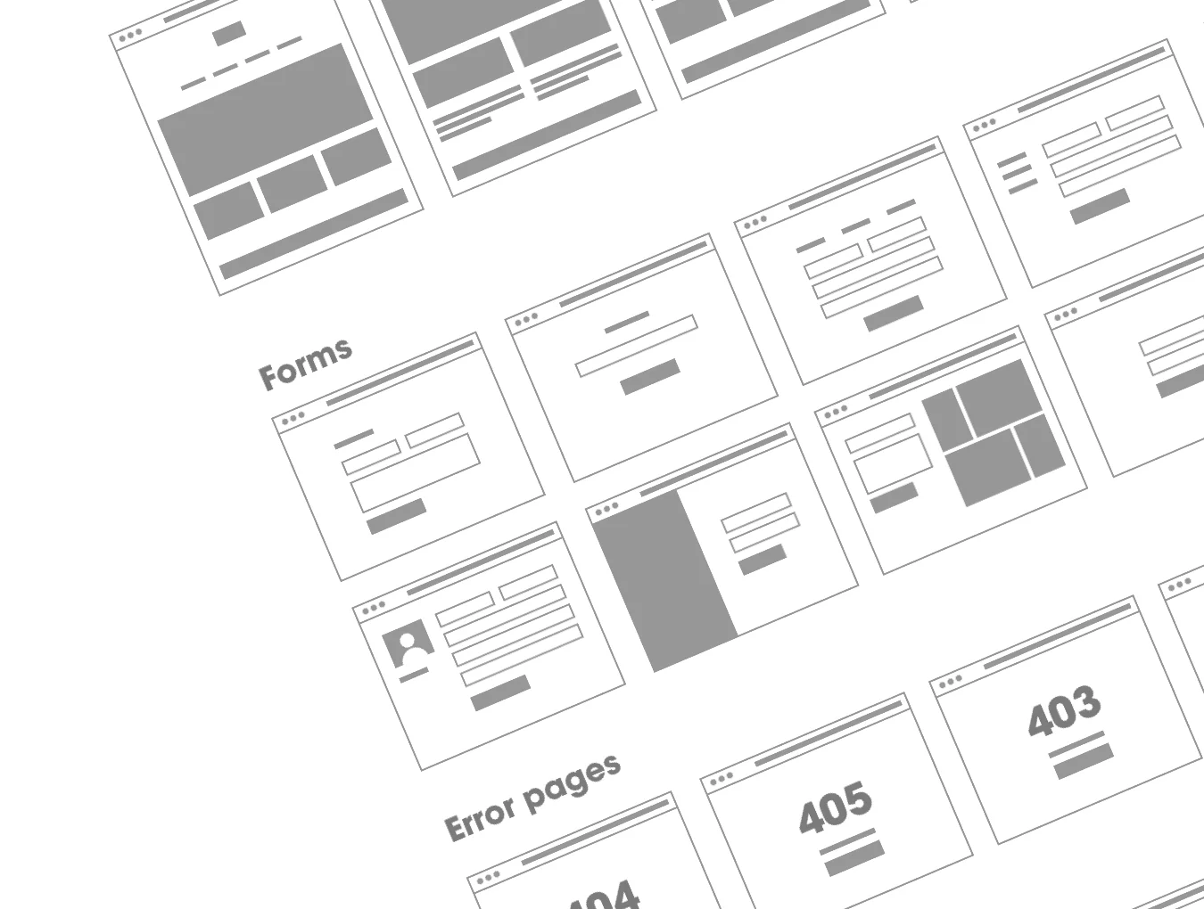 UX Flowchart kit 3