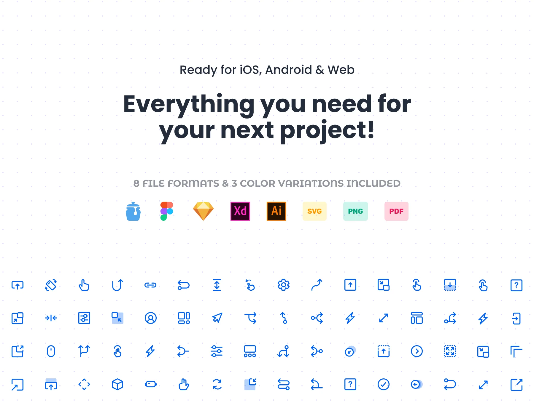 UX Flows & Wireframes Mega Icon Pack 2