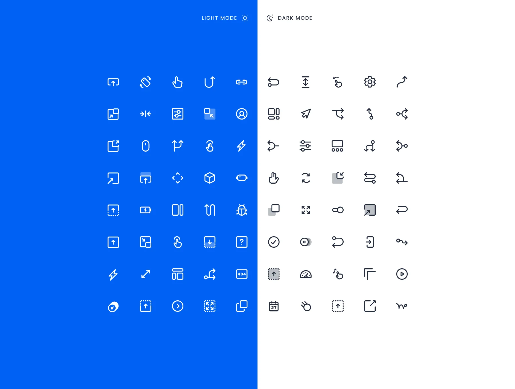 UX Flows & Wireframes Mega Icon Pack 8