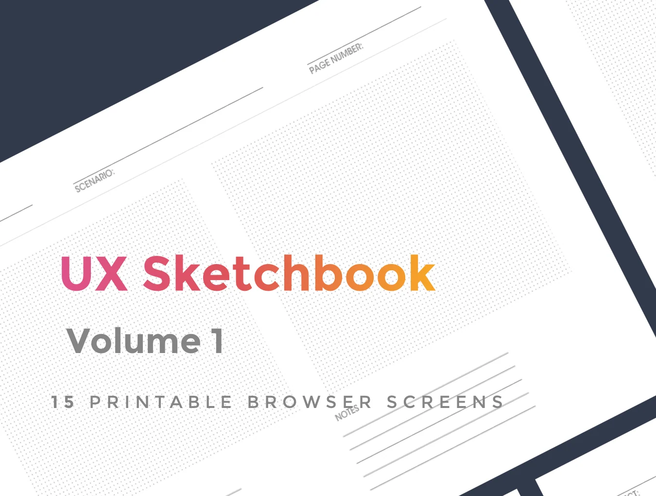 UX Sketchbook Vol 1