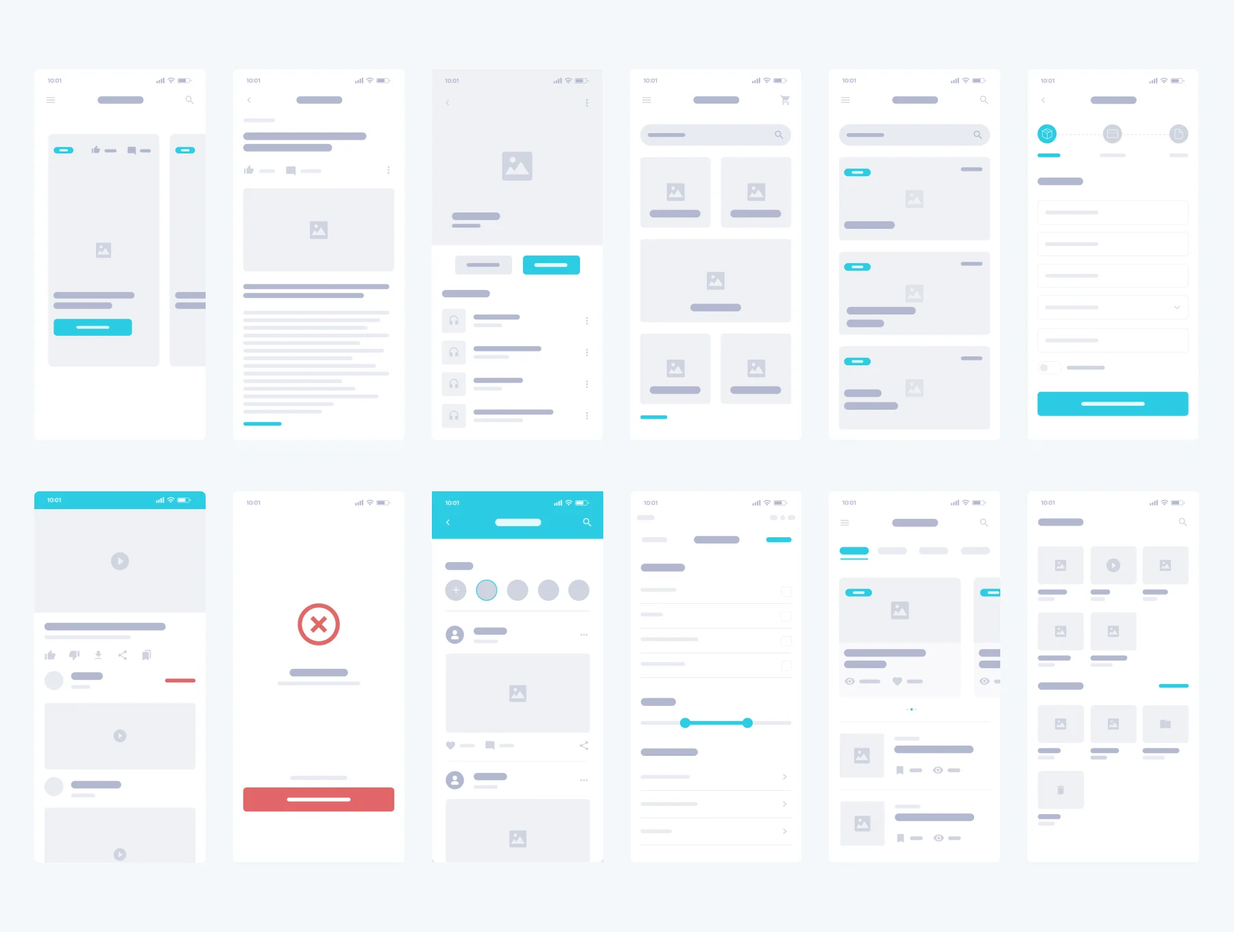 UX Wireframe Kit 5
