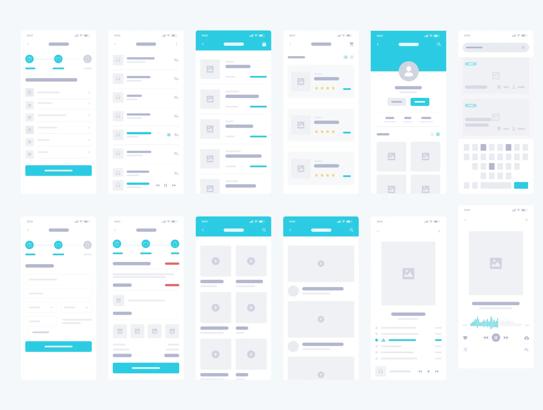 UX Wireframe Kit 6