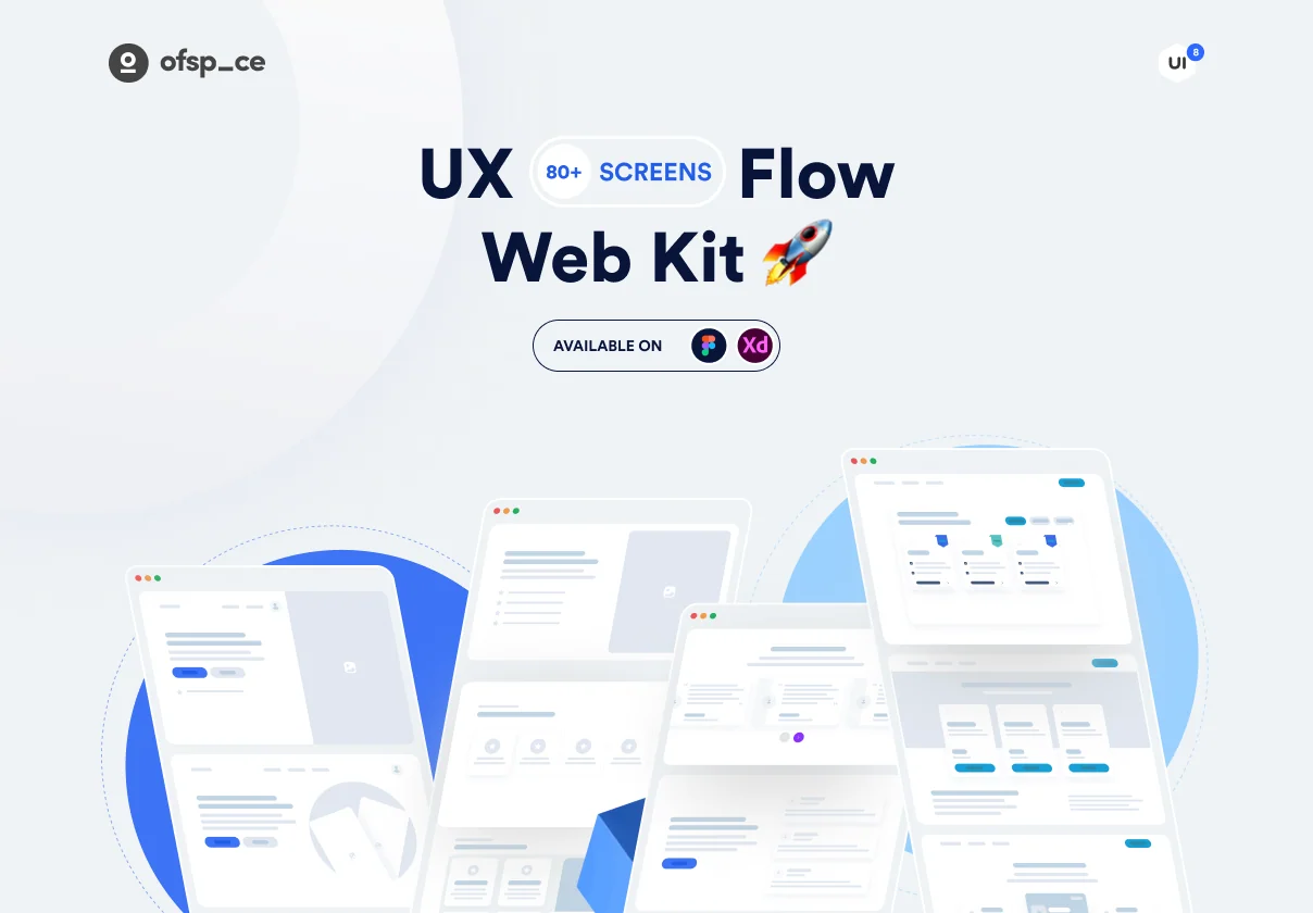 UXFlow Web Kit Design