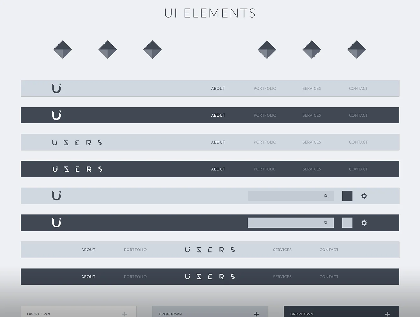 Uzers UI Kit 3