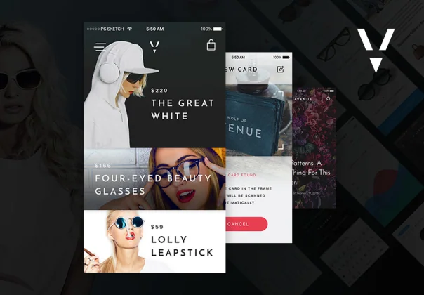 V Avenue UI Kit