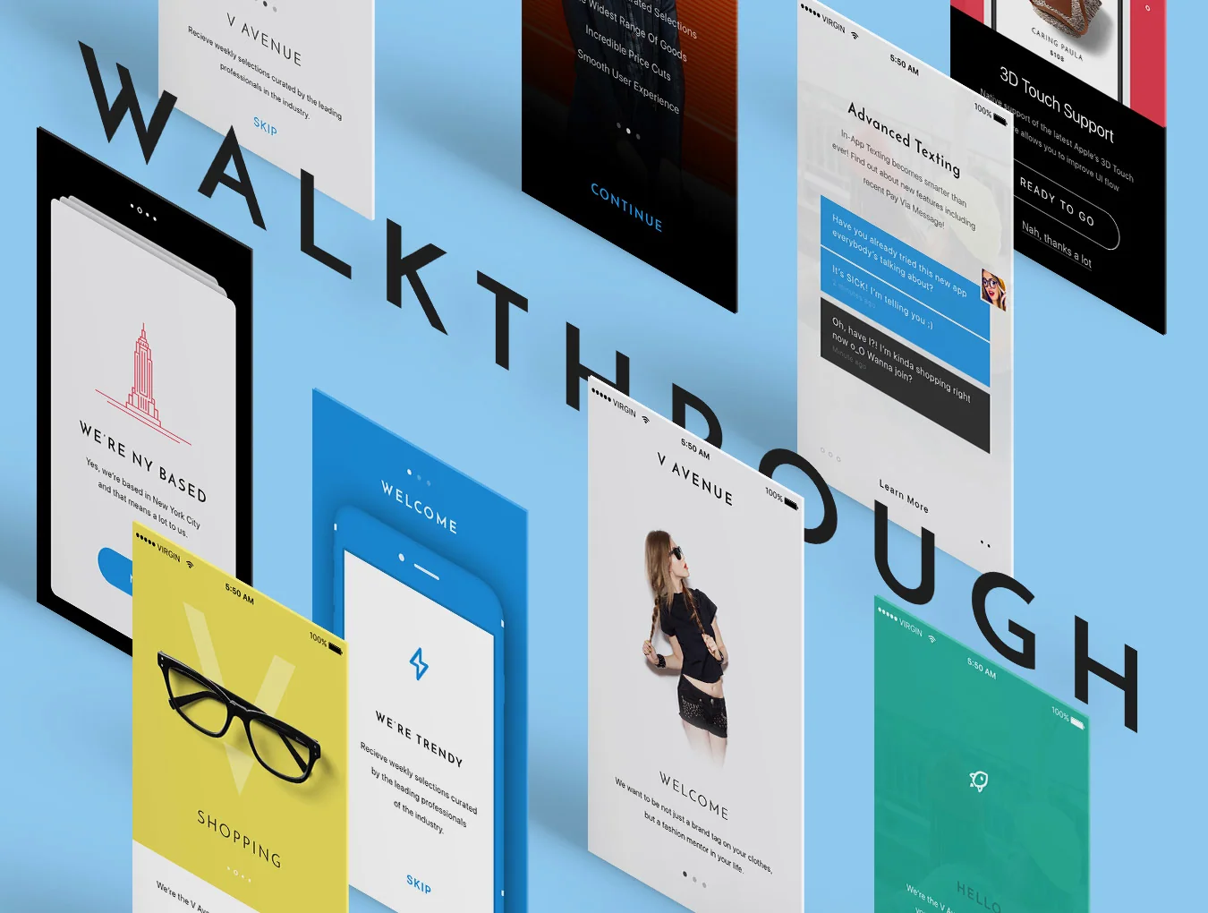 V Avenue UI Kit 4