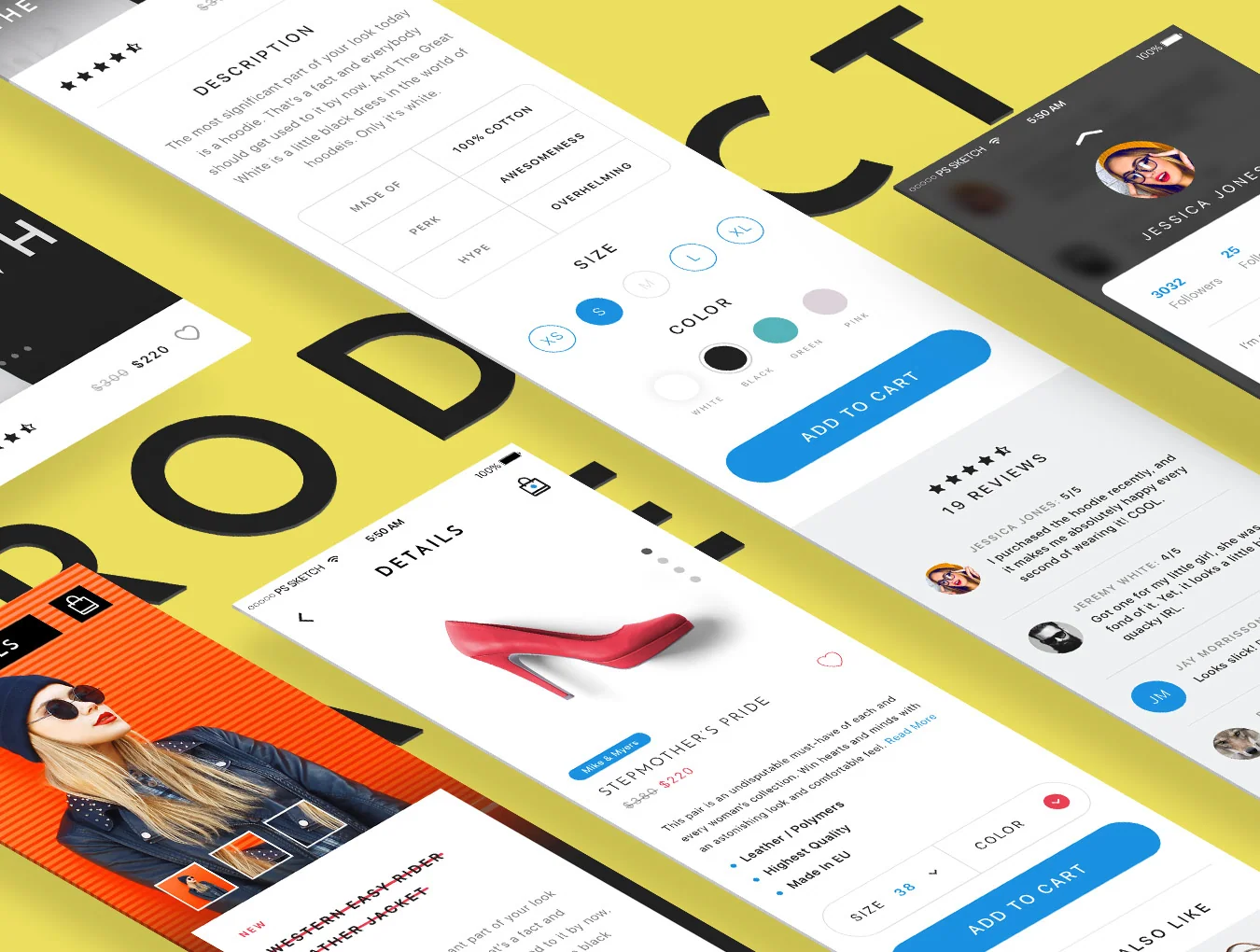 V Avenue UI Kit 5