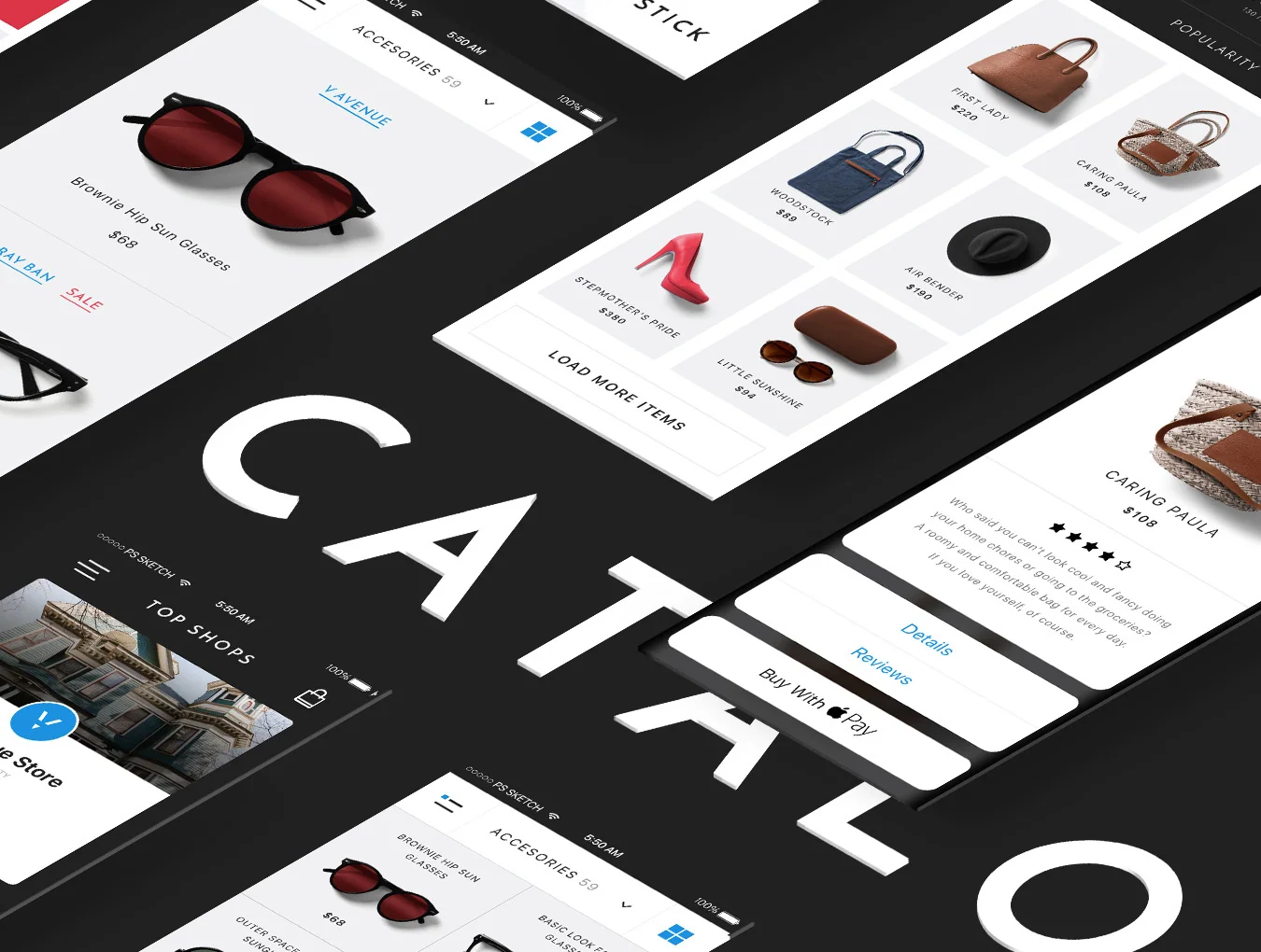 V Avenue UI Kit 6