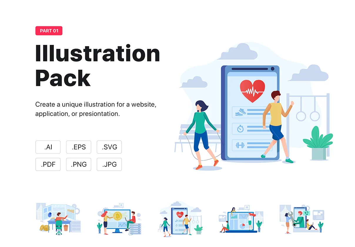Vabito - Illustration Pack