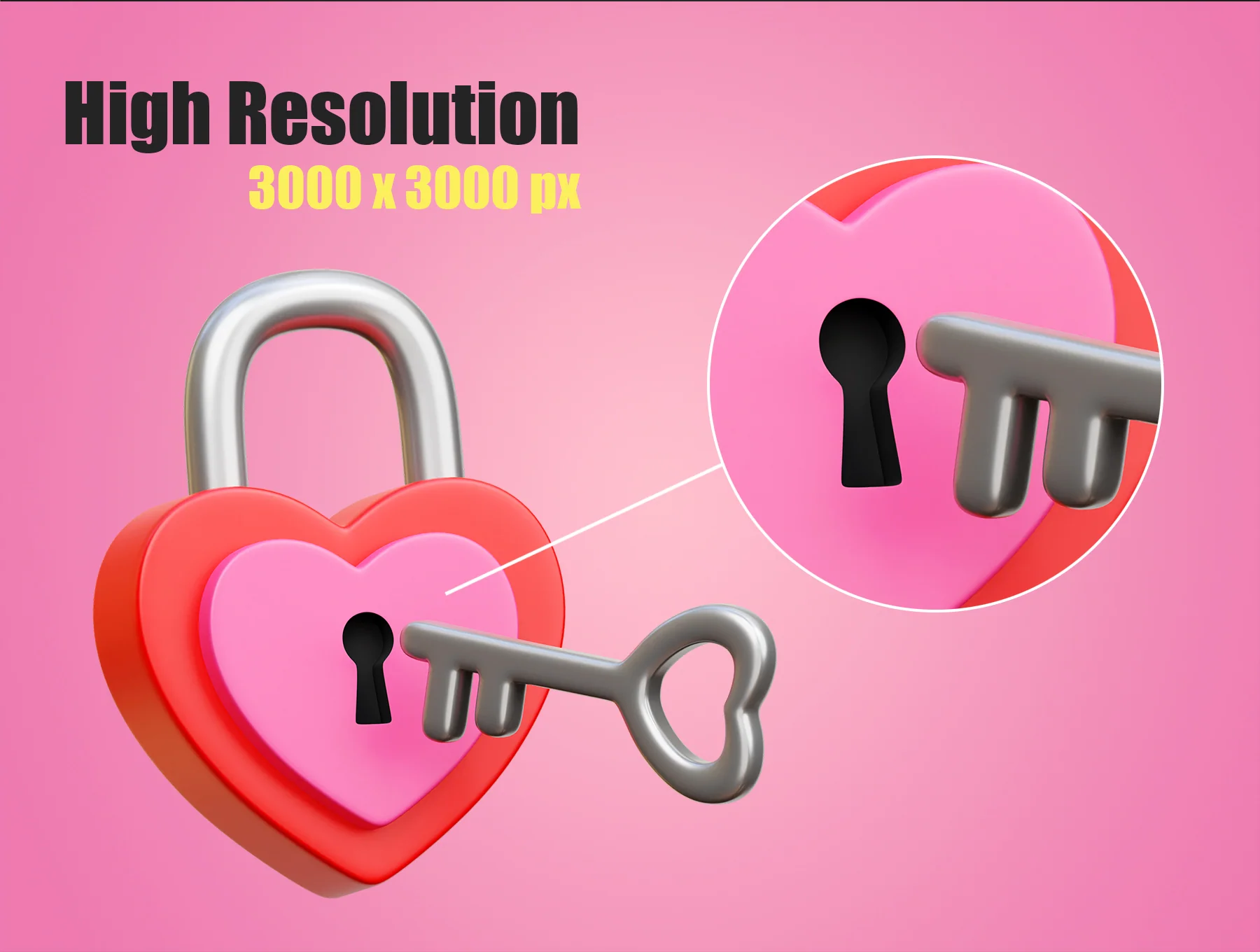 Valentine 3D Icon Illustrations 3