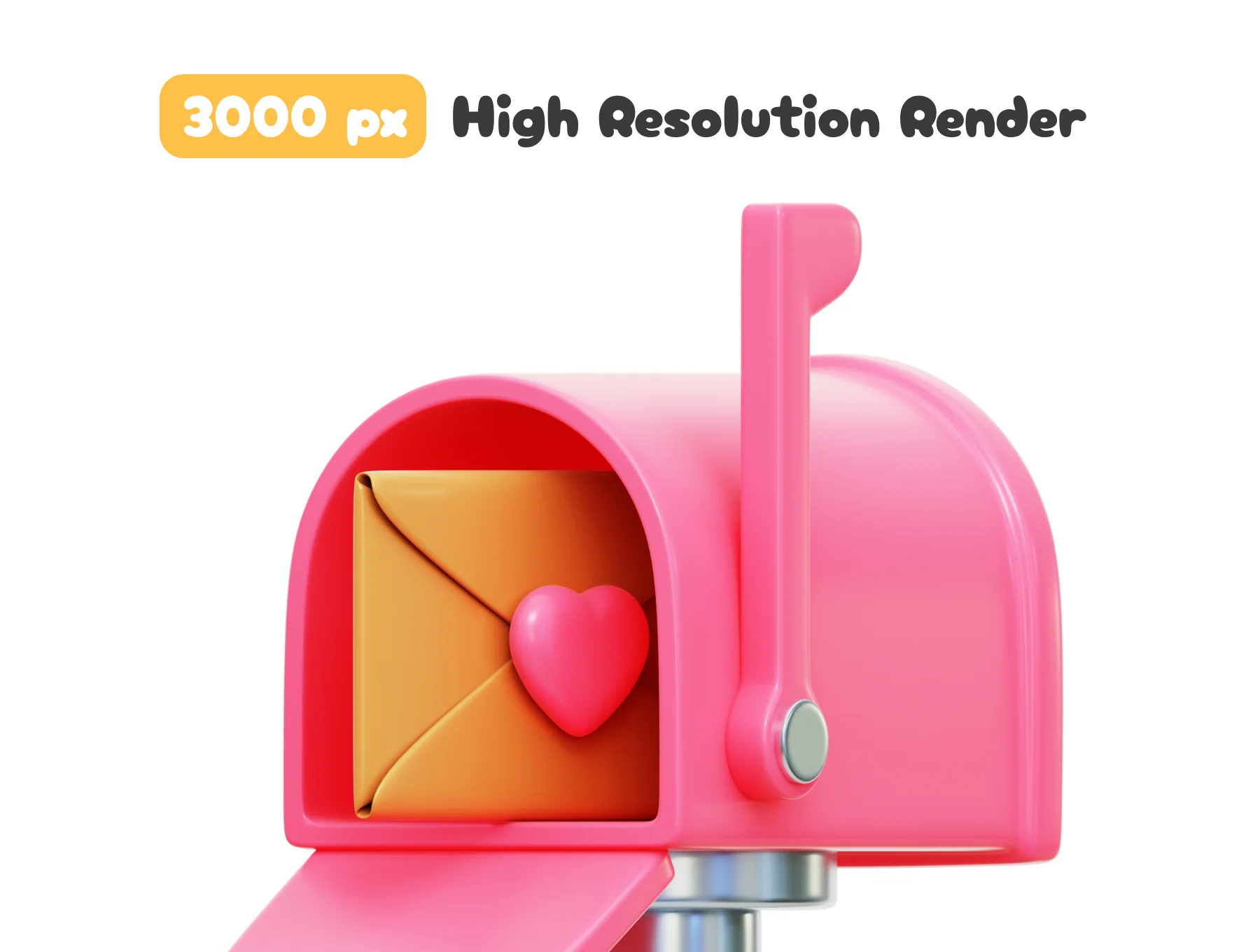 Valentine 3D Icons Set 2