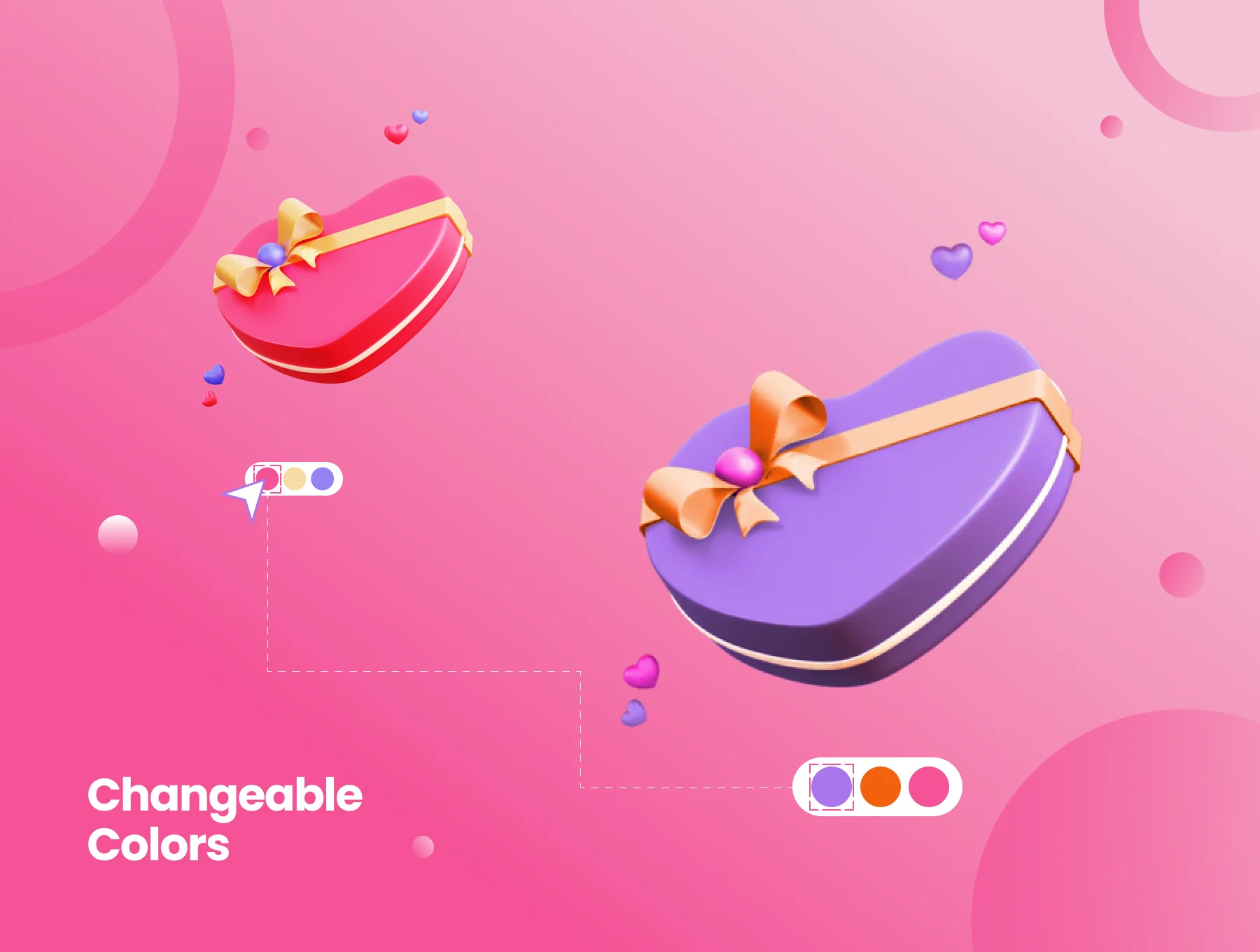 Valentine - 3D Illustration Icon Pack 3