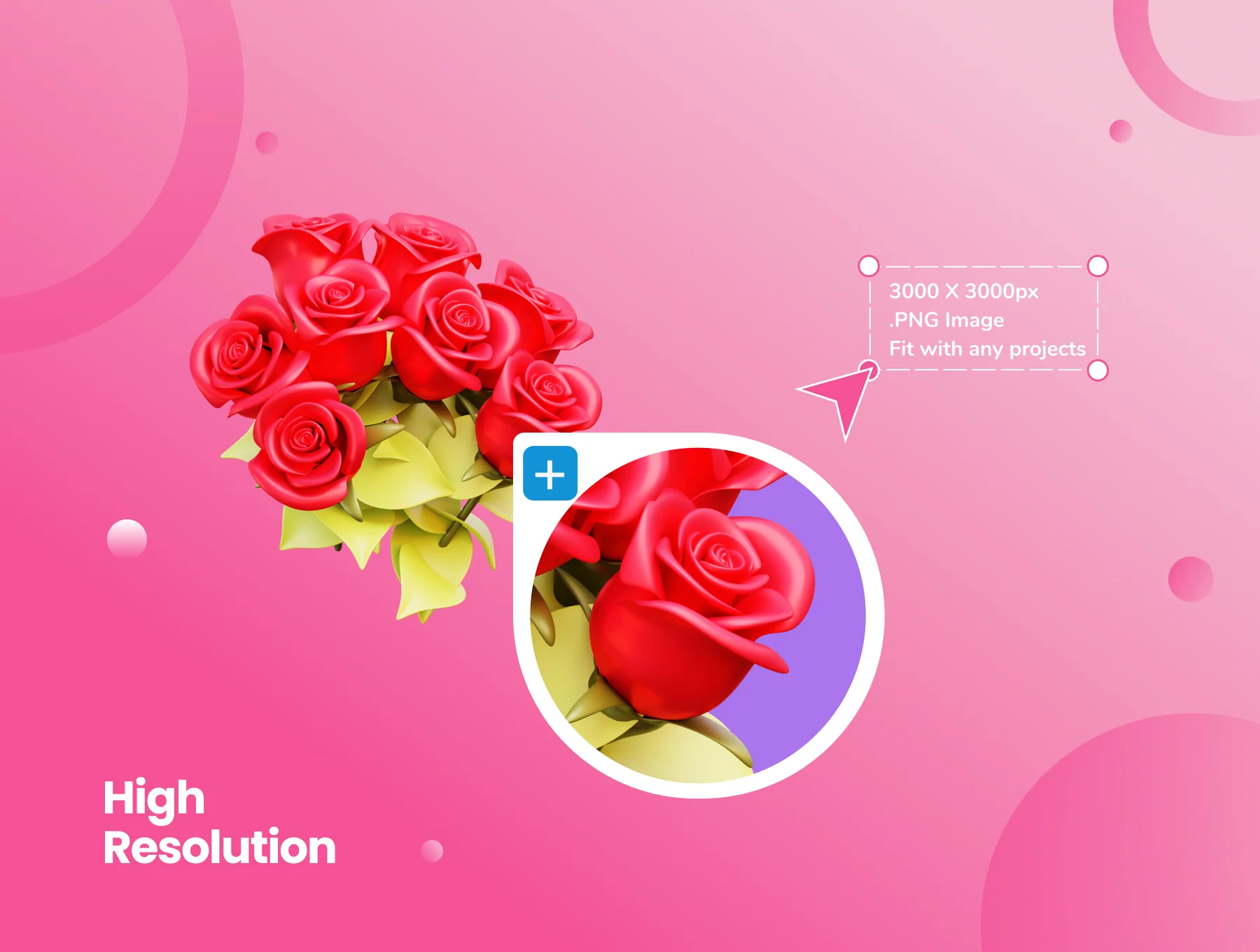 Valentine - 3D Illustration Icon Pack 4