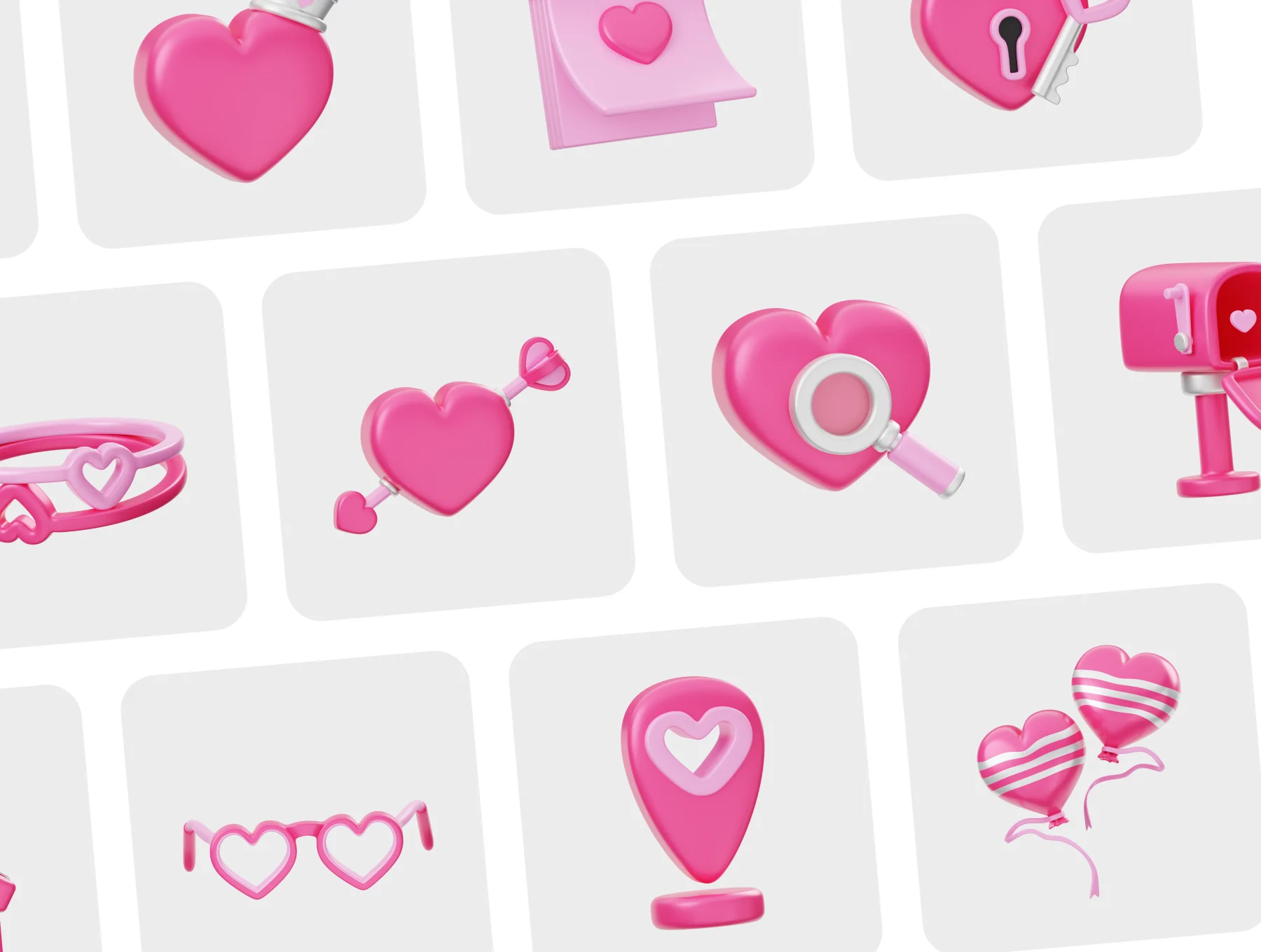 Valentine Love 3D Icon 6