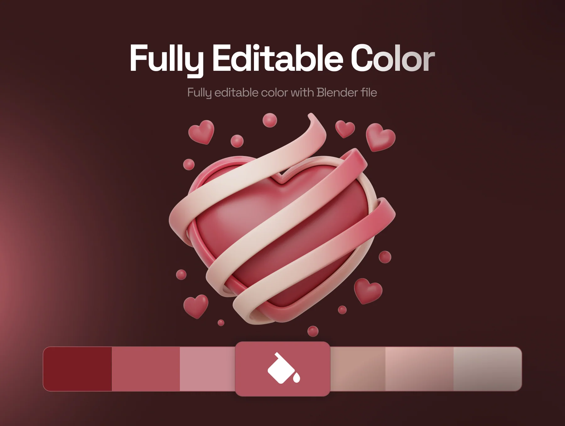 Valentine Day 3D Icon Set 3