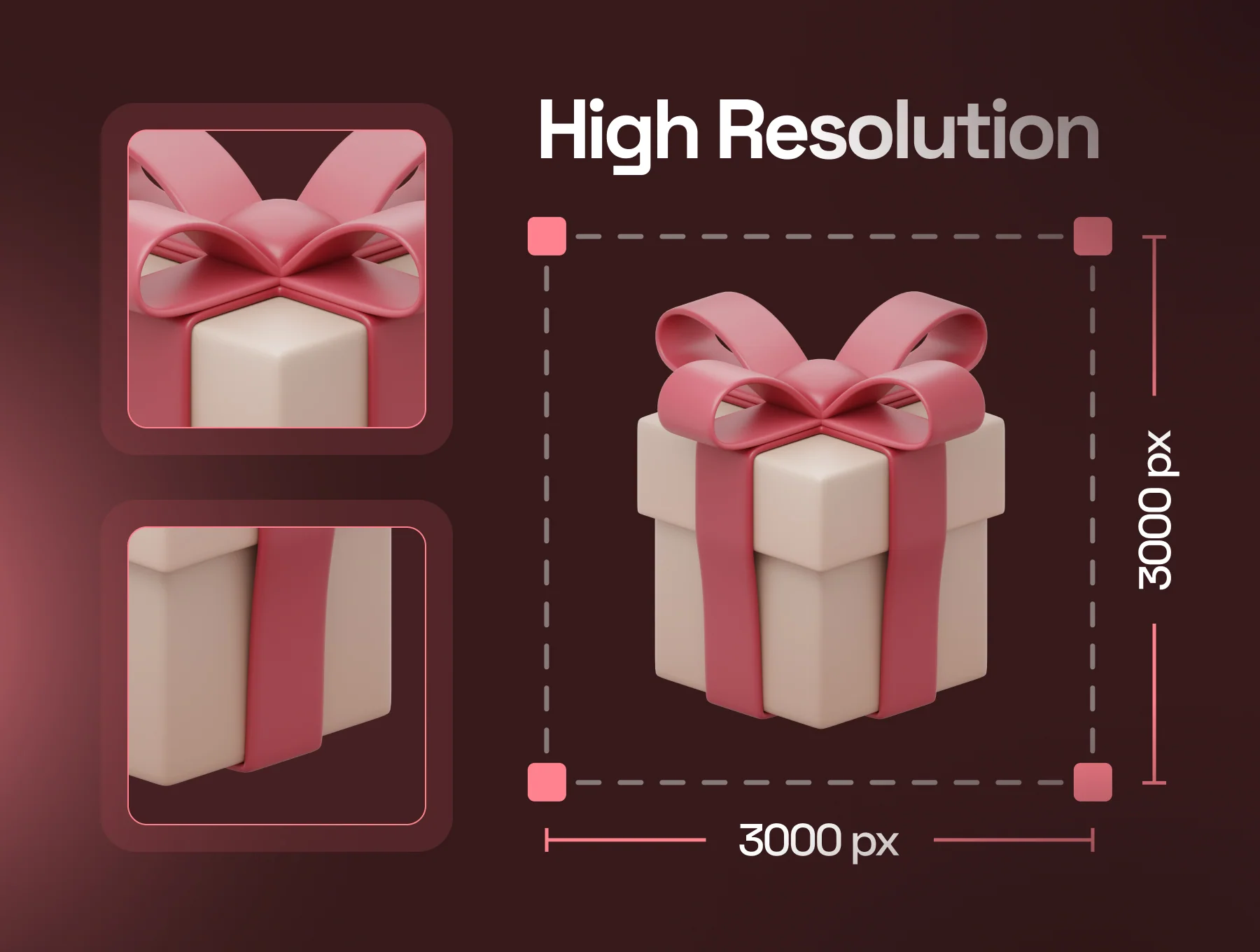 Valentine Day 3D Icon Set 4