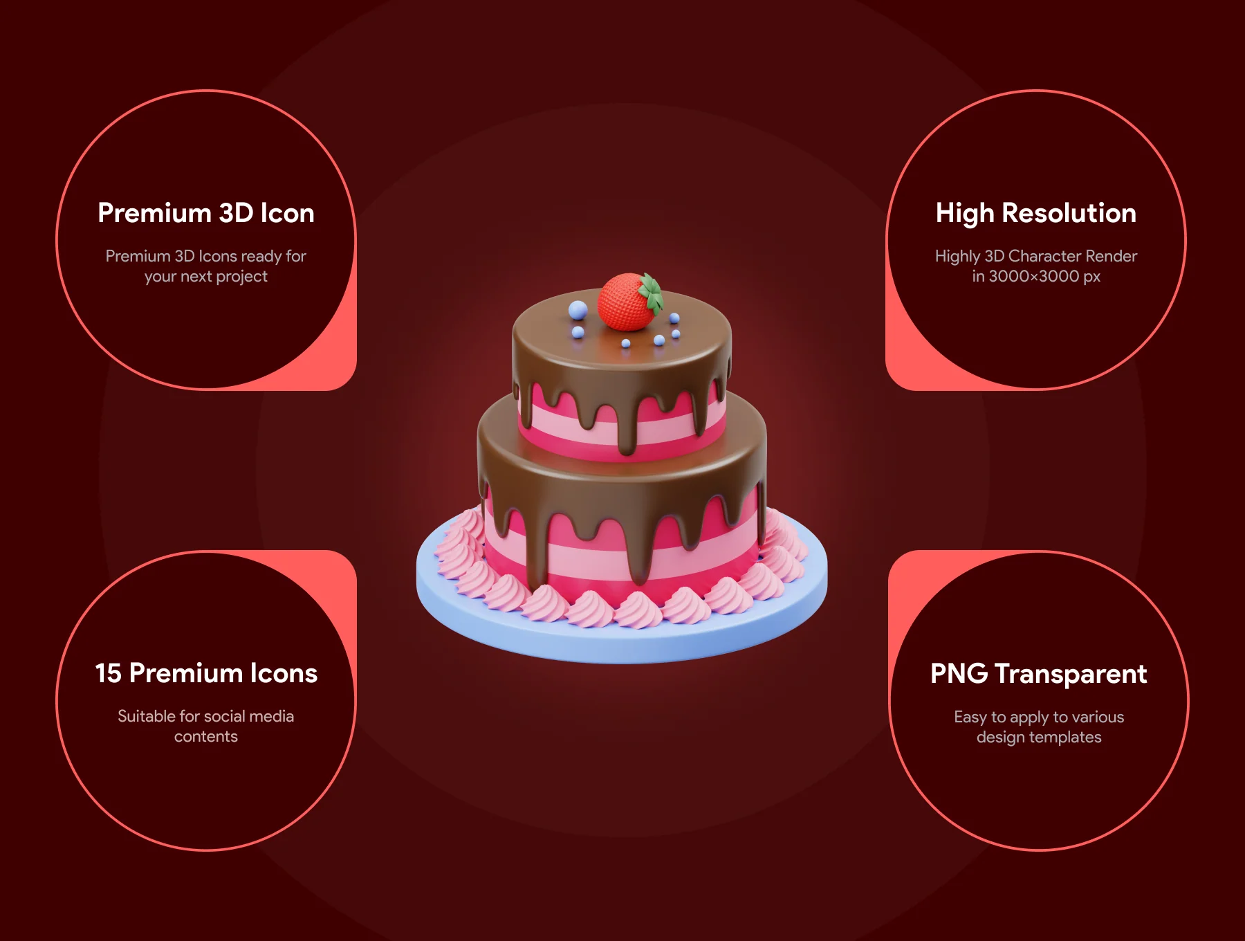 Valentines 3D Illustration 2