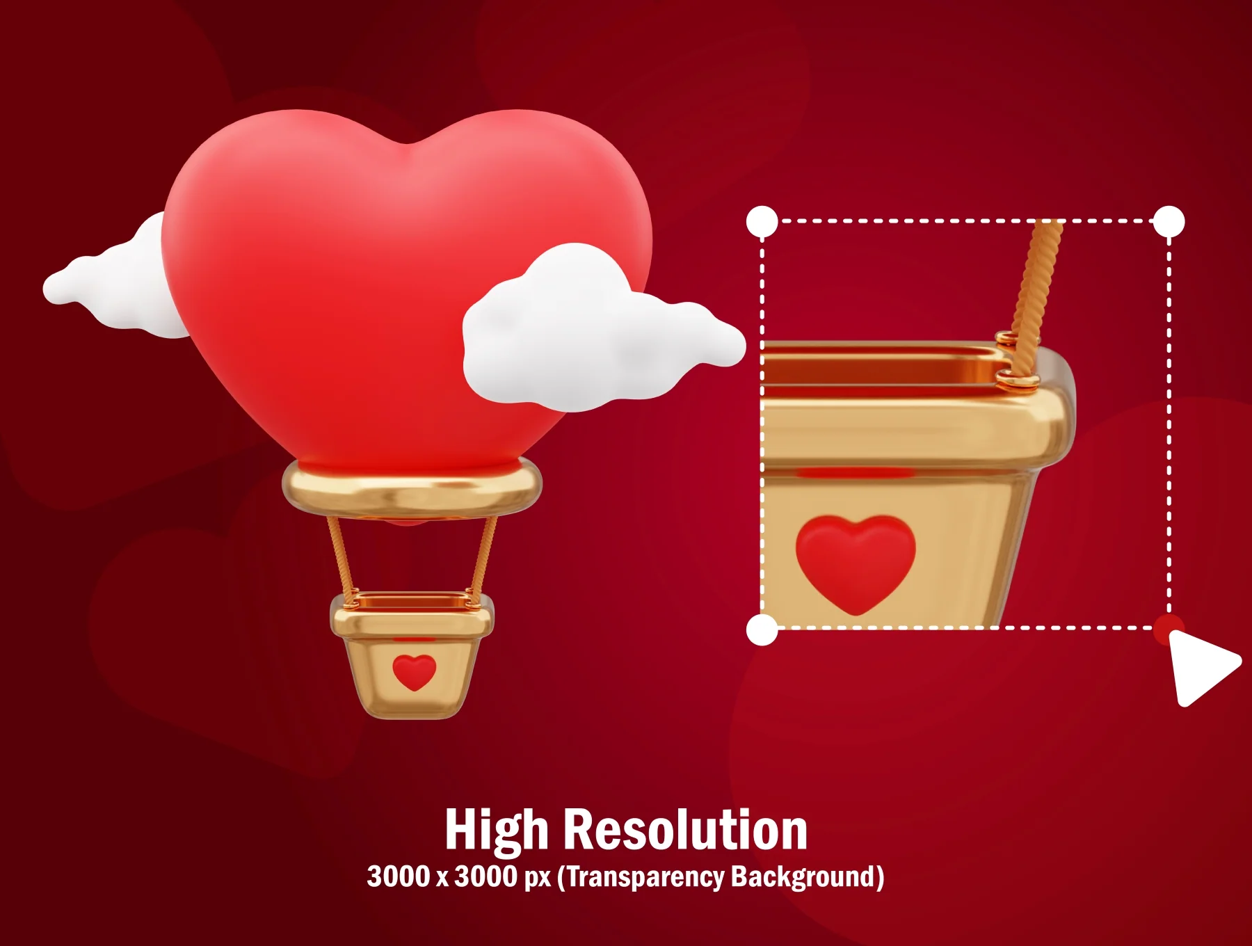 Valentine's Day 3D Asset 3