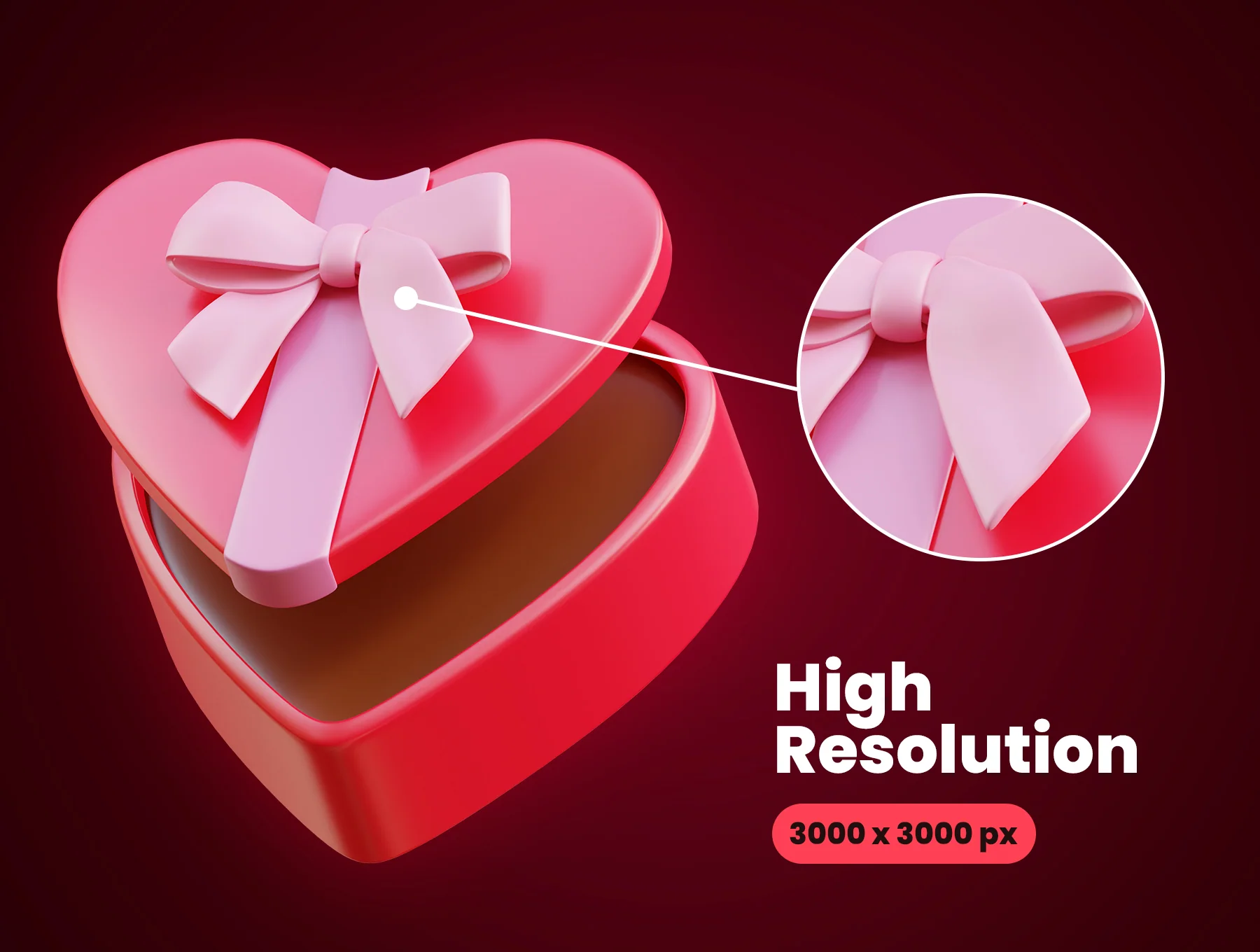 Valentine's Day 3D Icon 3