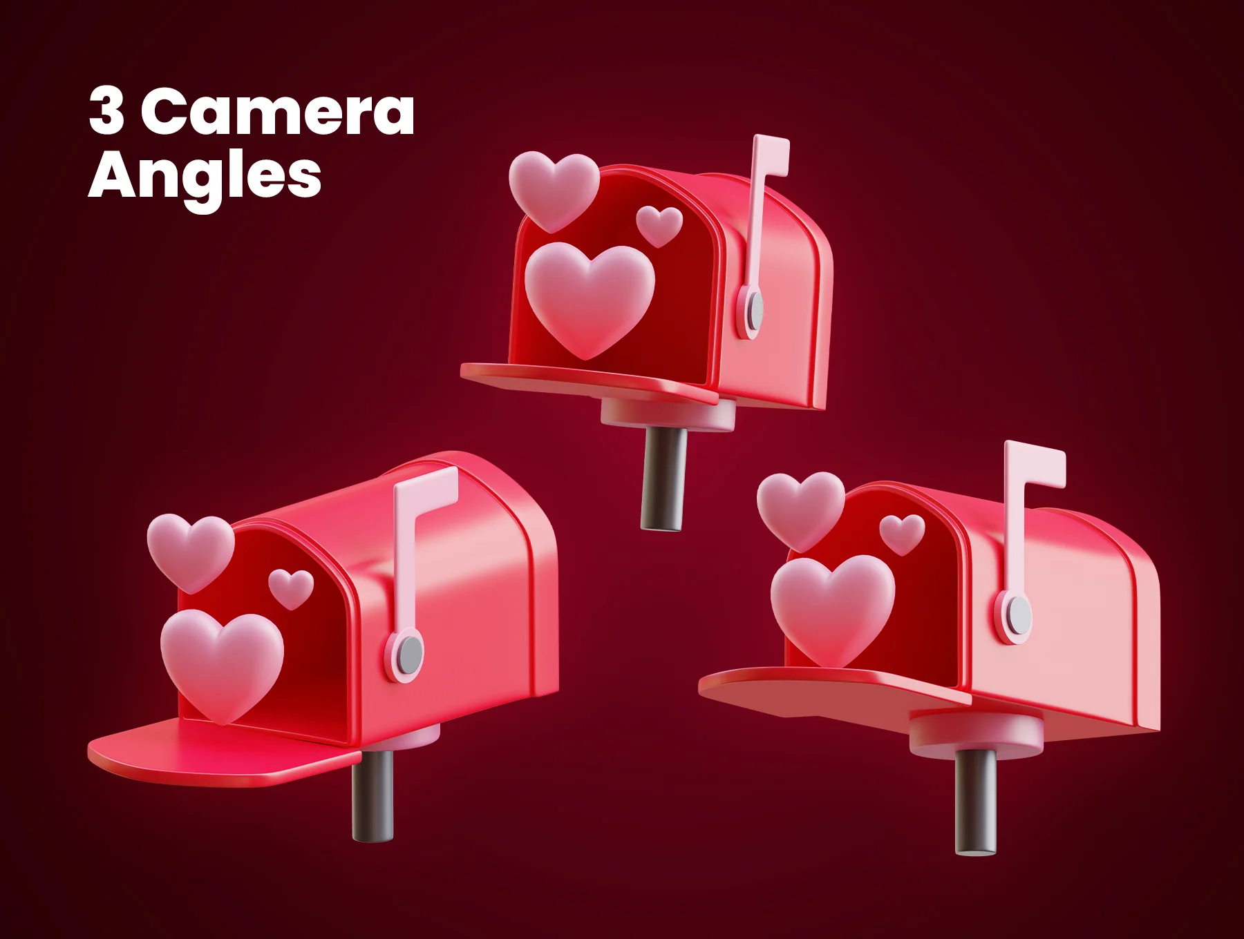 Valentine's Day 3D Icon 4