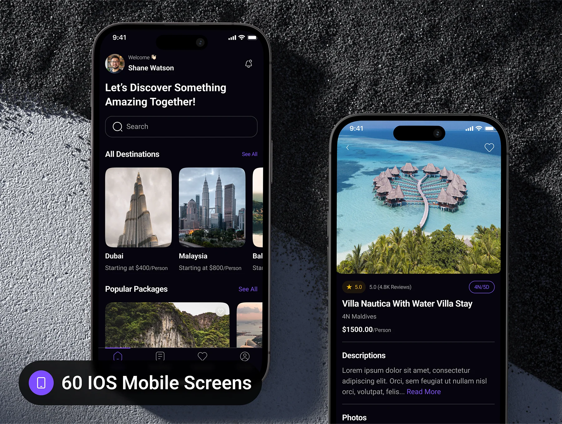 Valro - Travel Agency App UI Kit 9