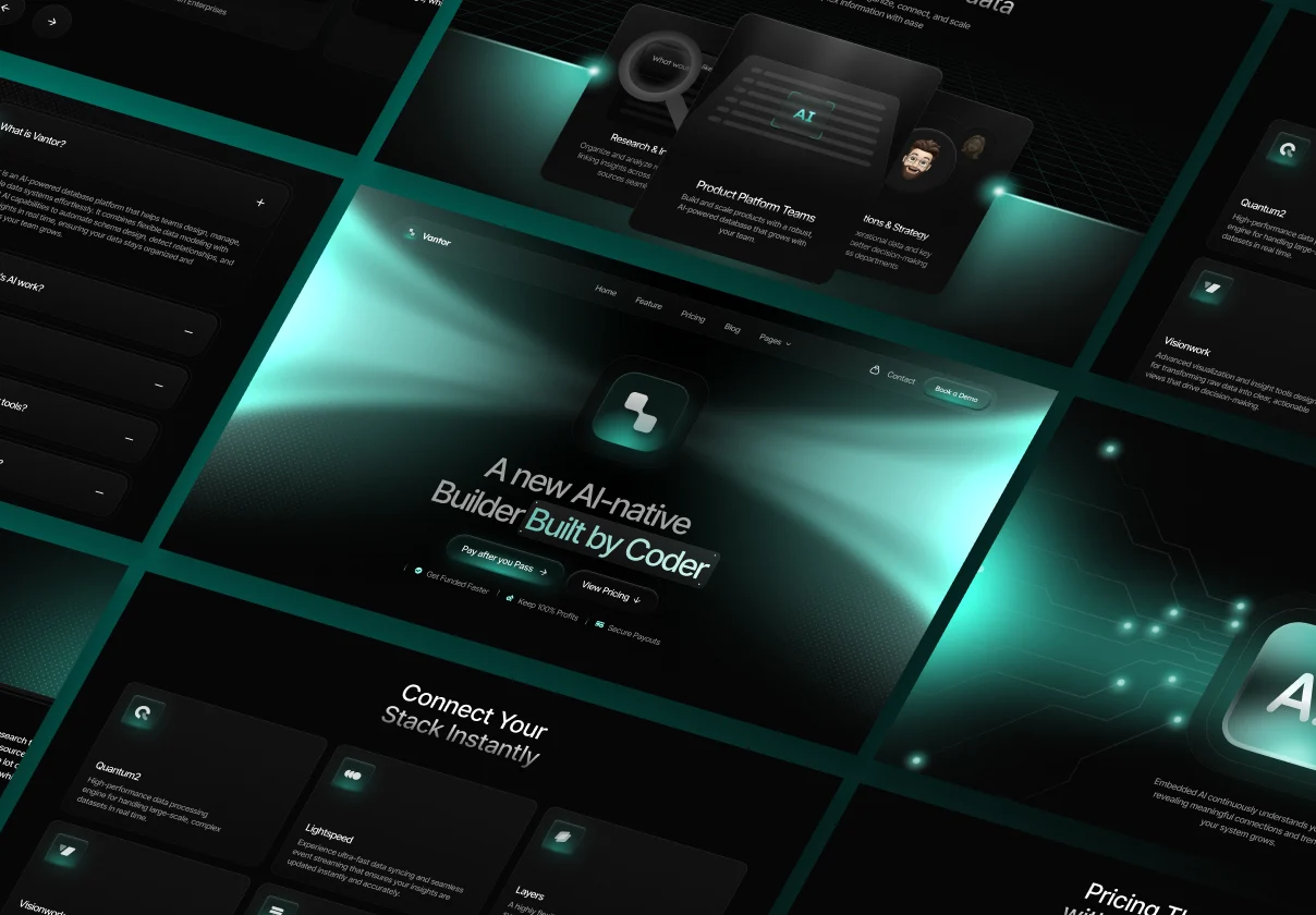 Vantor - Ai SAAS Website