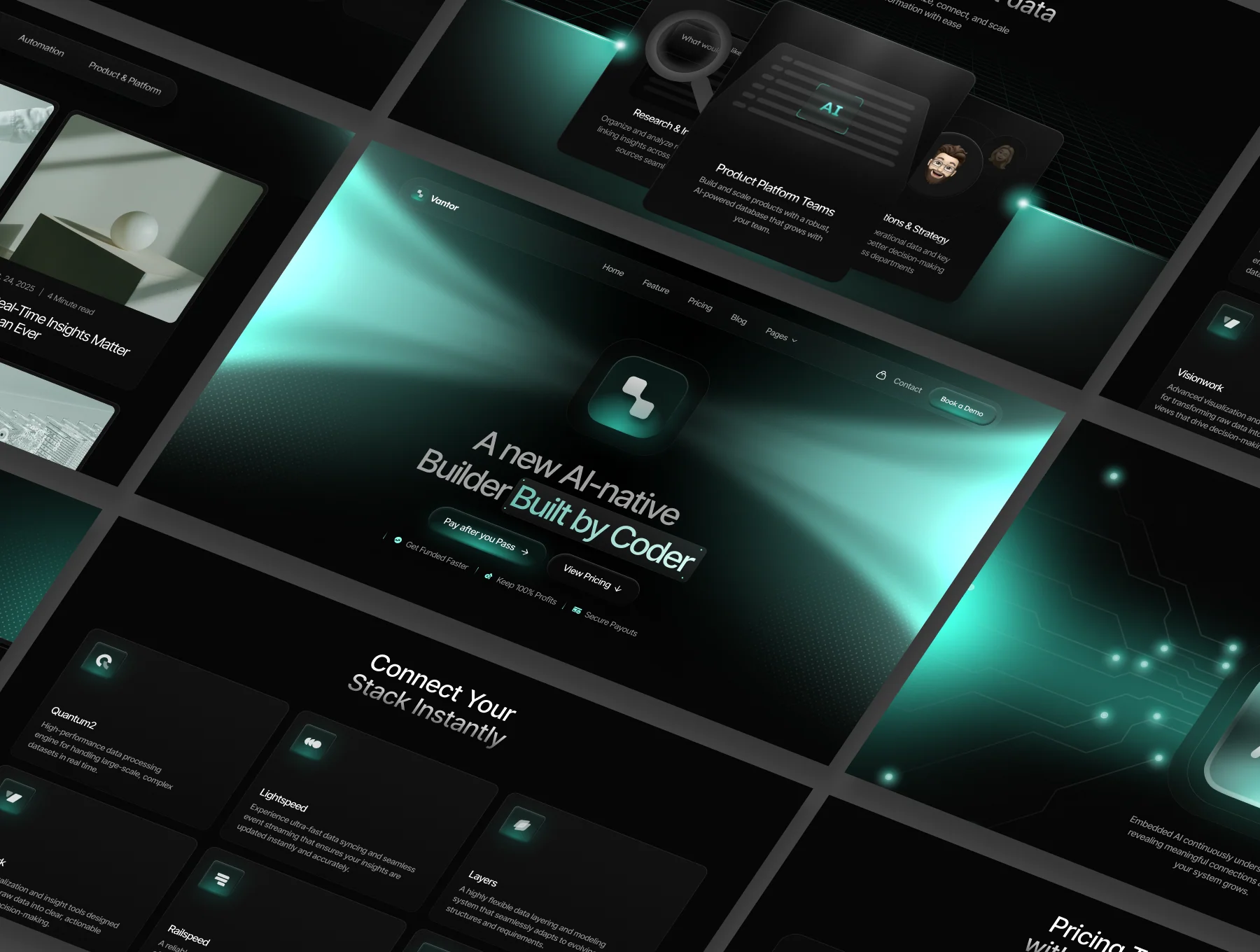 Vantor - Ai SAAS Website