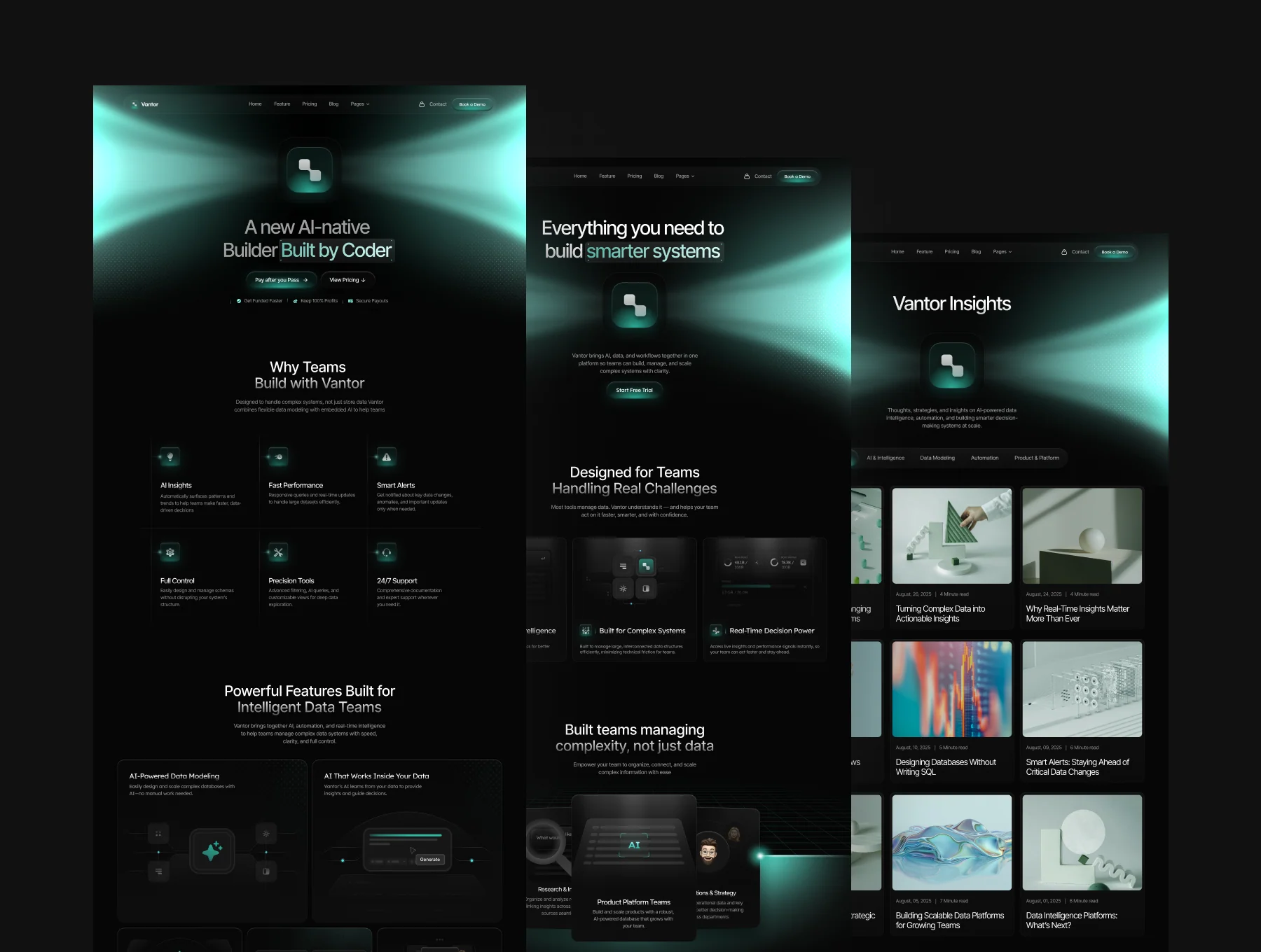 Vantor - Ai SAAS Website 3