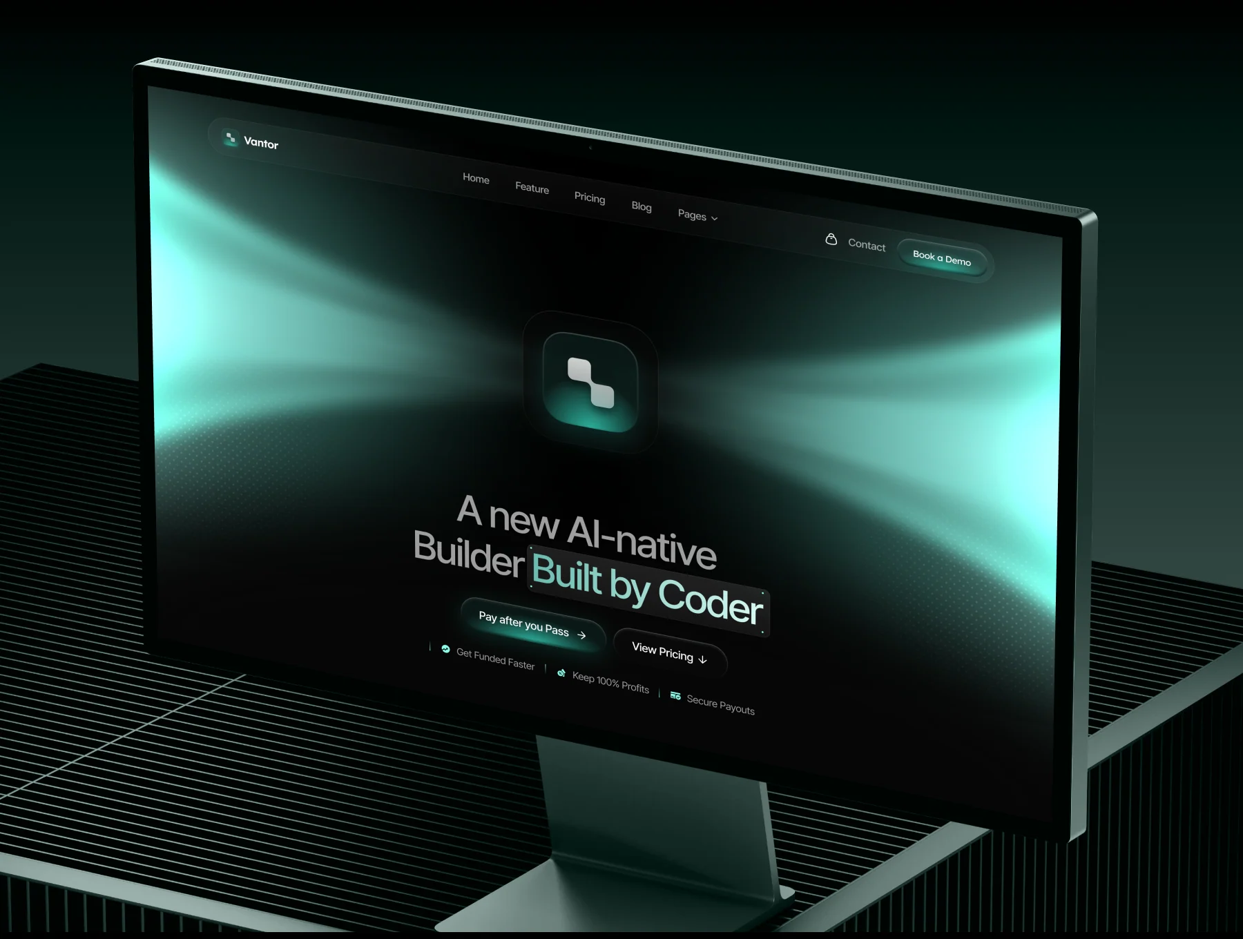 Vantor - Ai SAAS Website 4