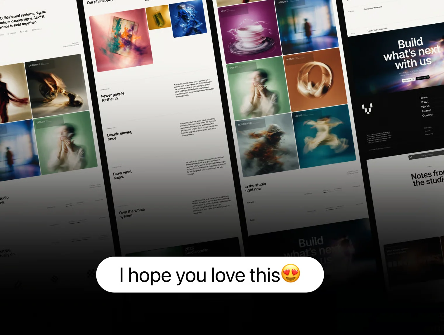 Vantra – Portfolio & Agency Website Template 6