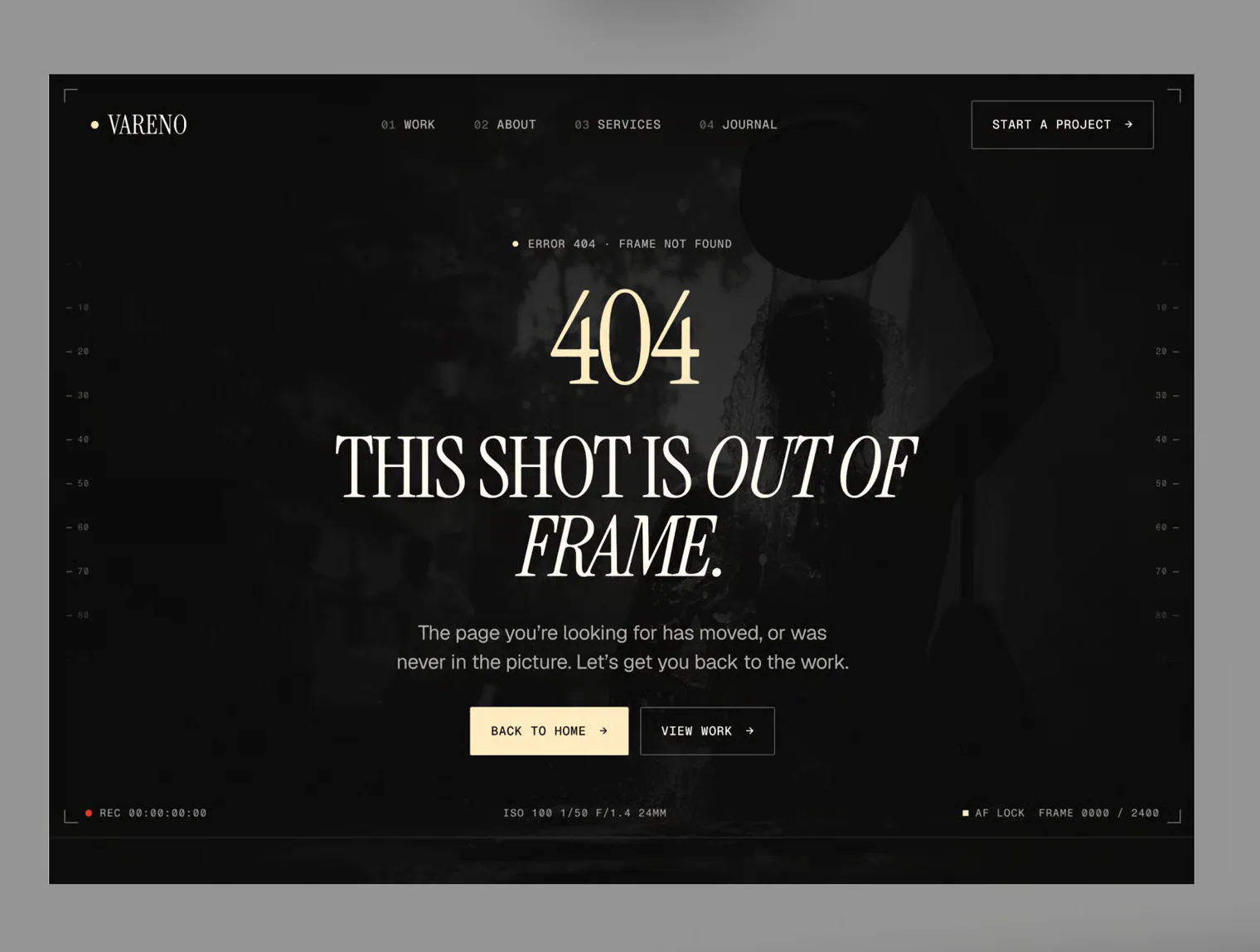 VARENO - Photography & Film Studio Template 4