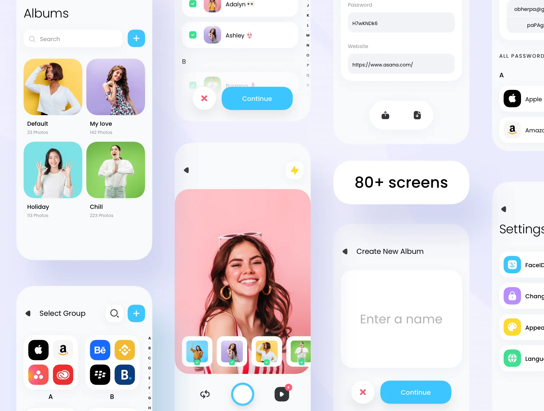 Vault app UI Kit 2