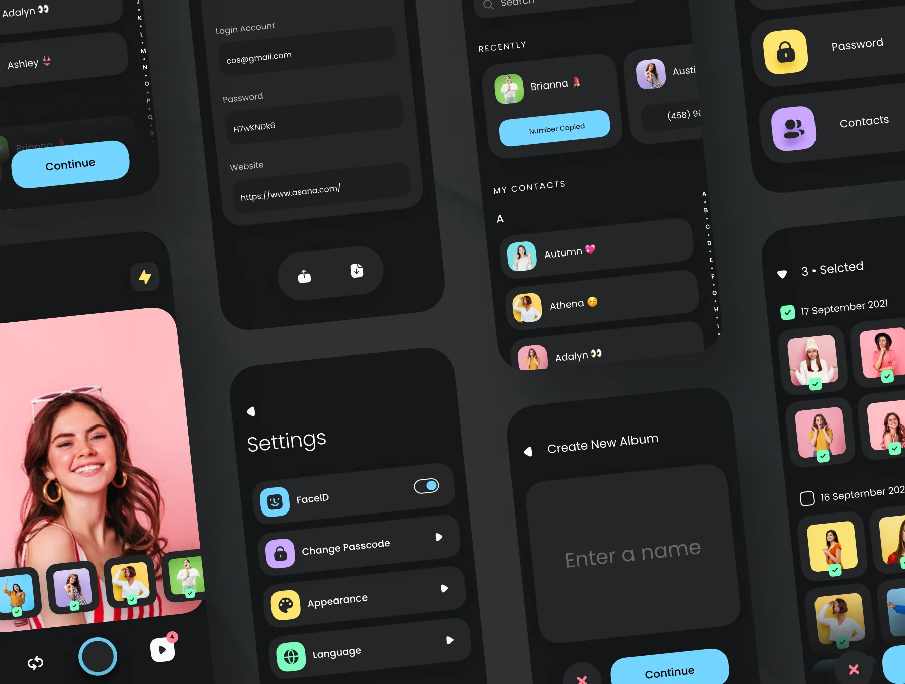 Vault app UI Kit 8
