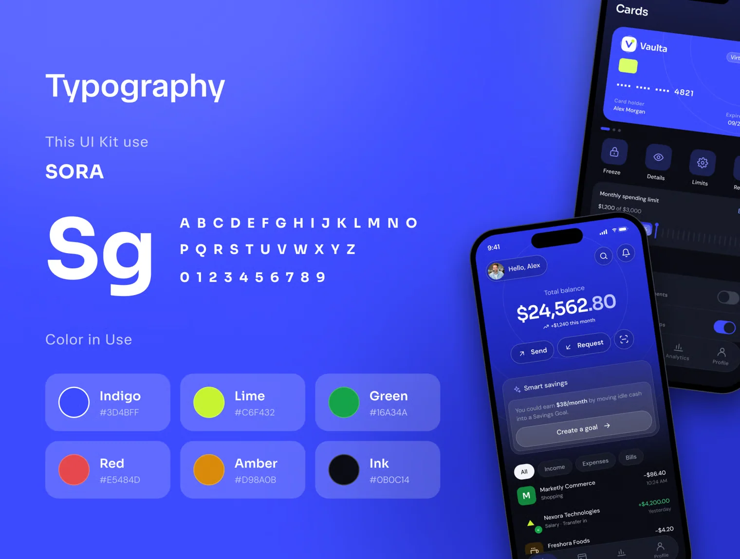 Vaulta – Digital Banking Mobile App UI Kit 5