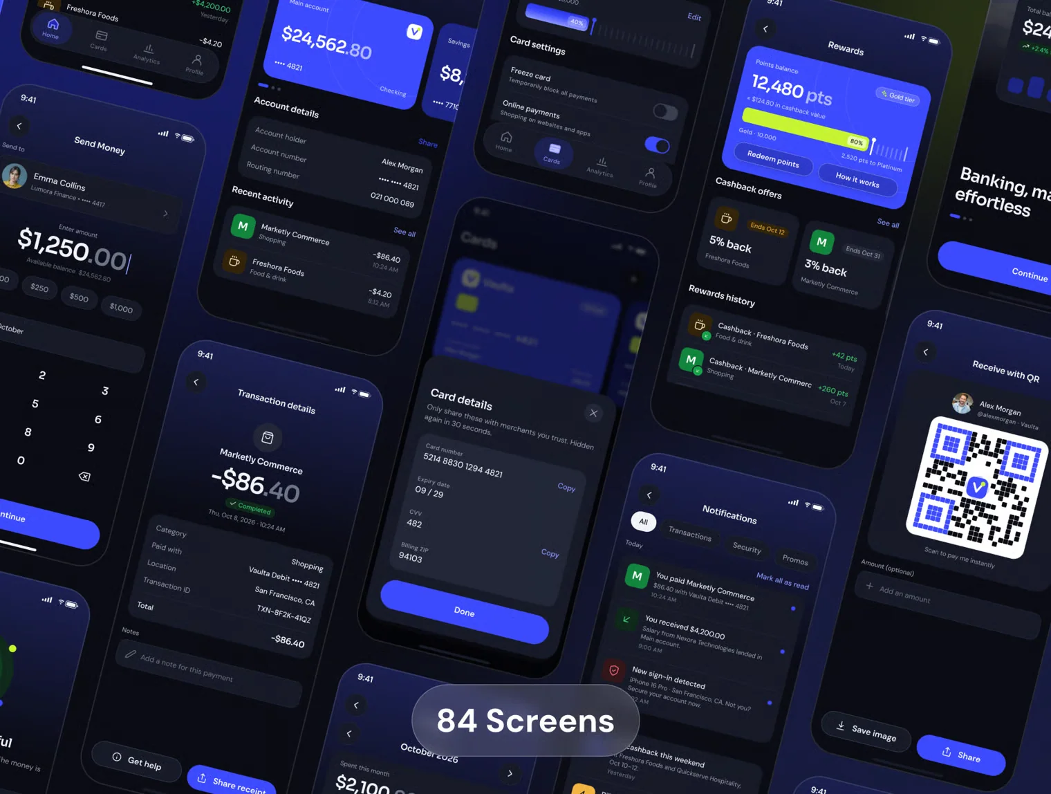Vaulta – Digital Banking Mobile App UI Kit 7